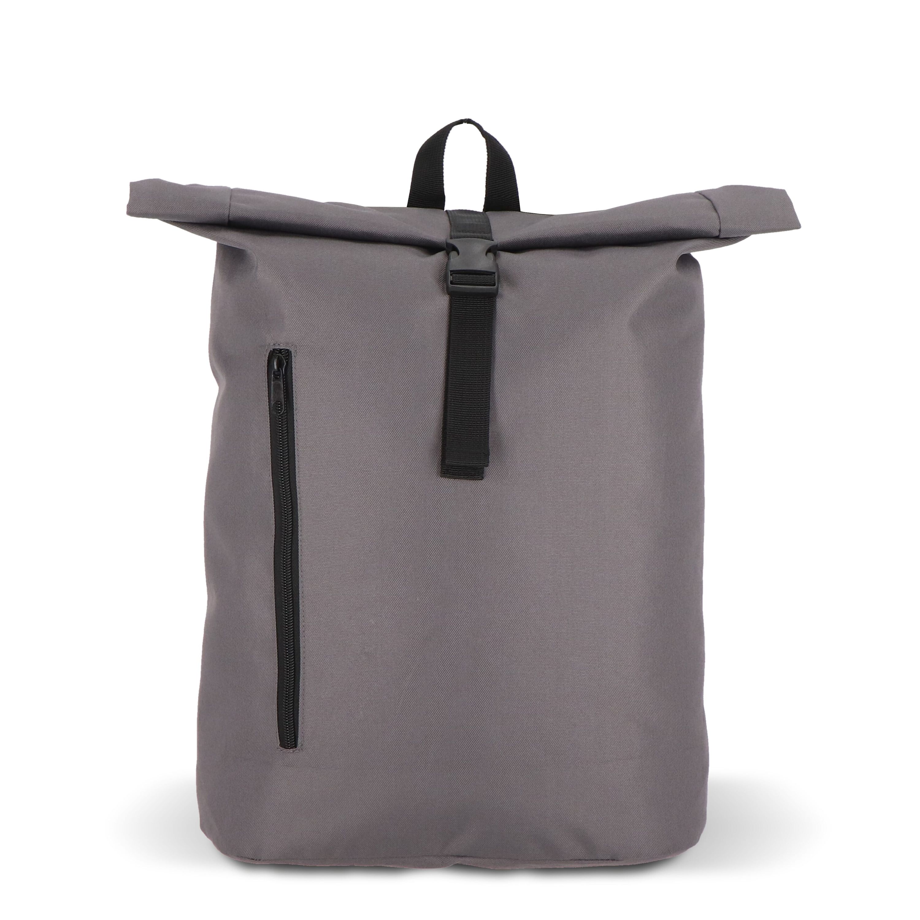 R-PET 600D Rolltop-Rucksack 20L - grau-36