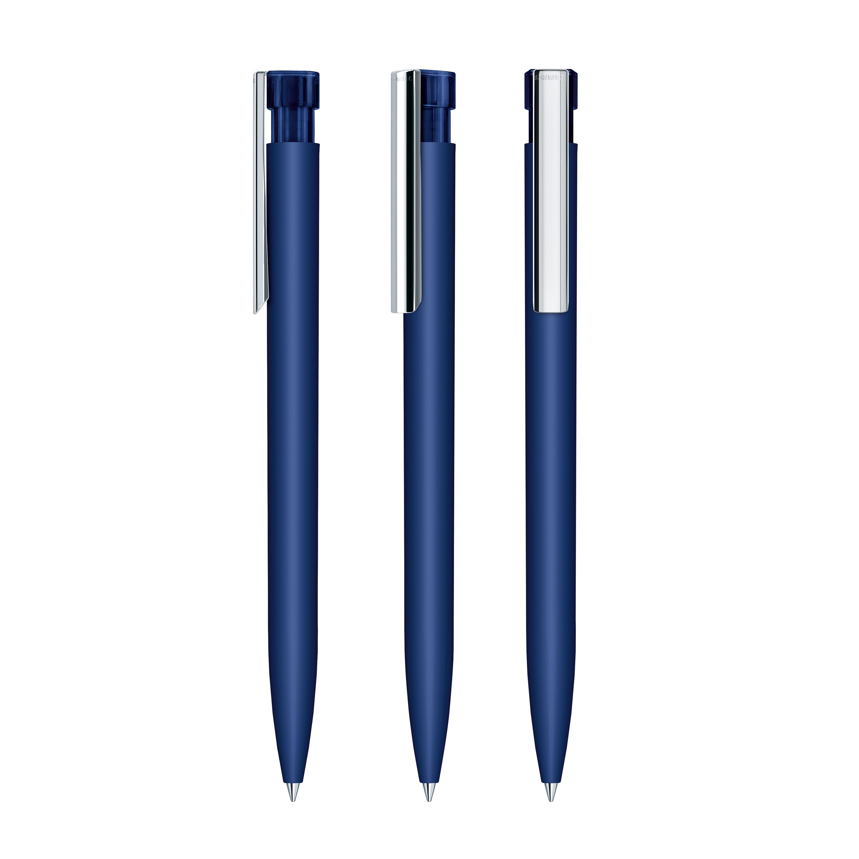 Liberty Soft Touch MC Druckkugelschreiber - dunkelblau-841