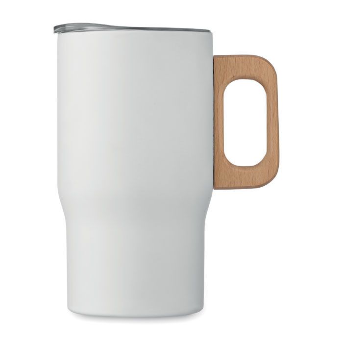 Doppelwandiger Becher 350ml TUMBOO - weiß-709