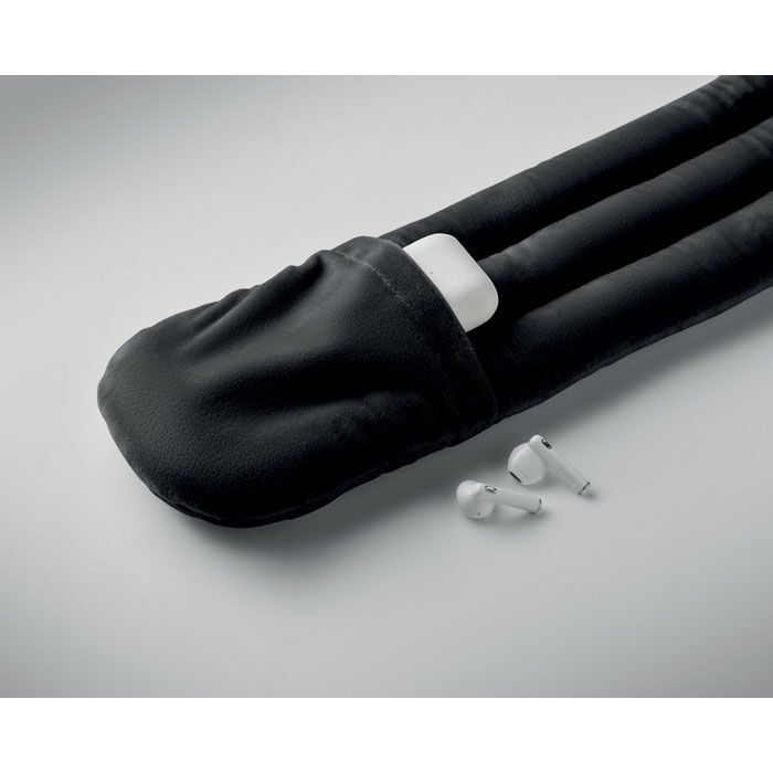 Flexibles Reisekissen WRAP IT - schwarz-162