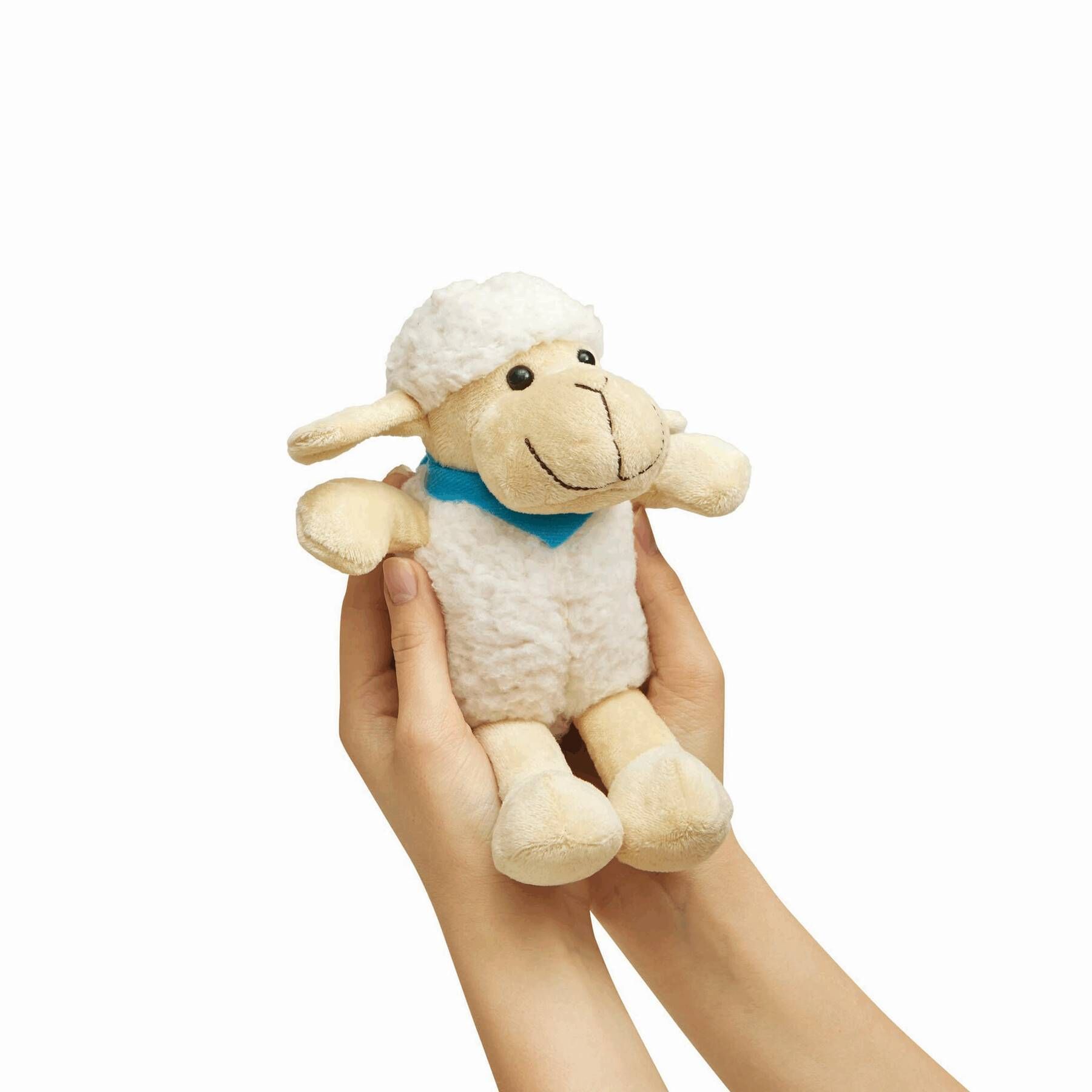 Plüsch-Schaf ROSI - beige - weiß-234