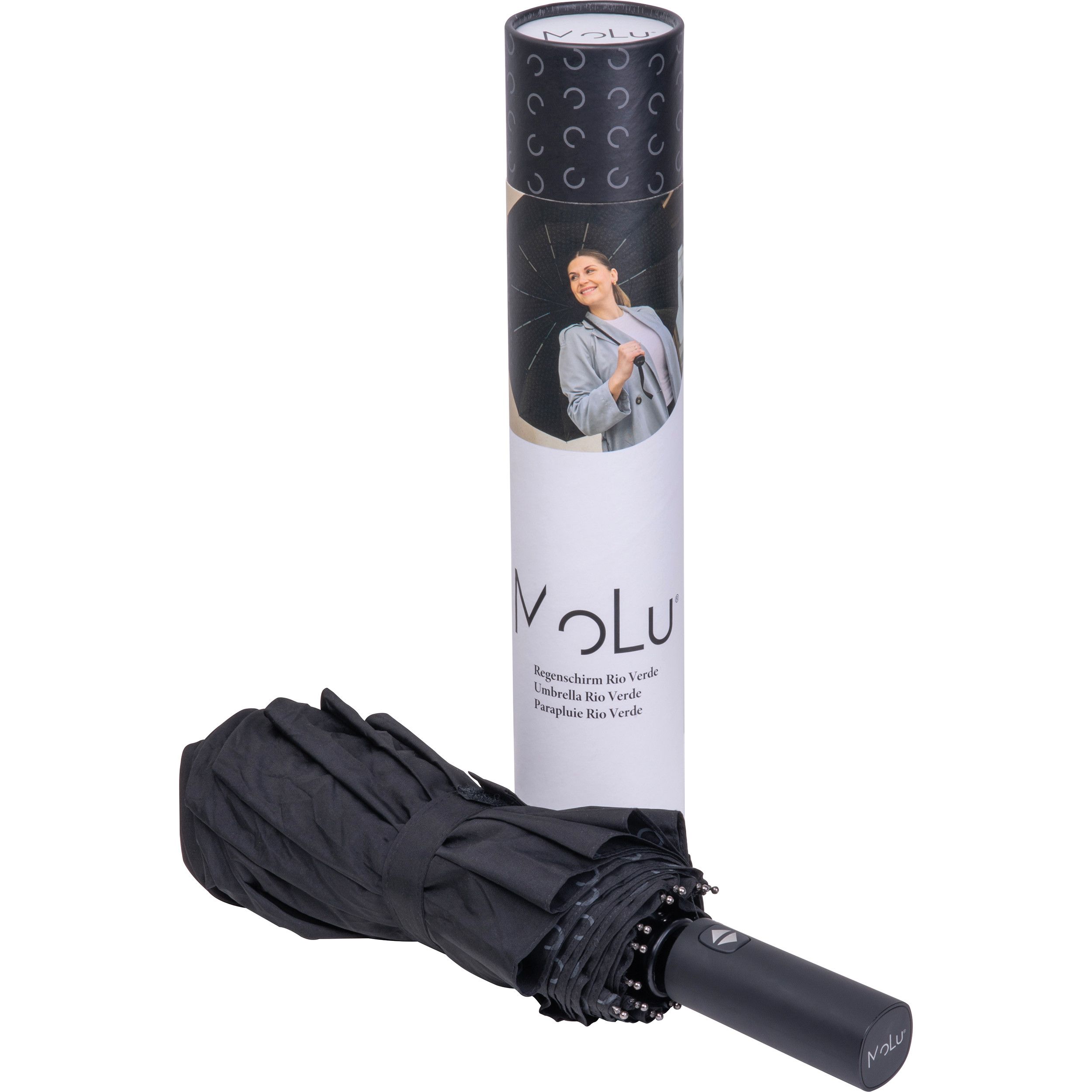 MoLu Regenschirm Rio Verde - schwarz-878