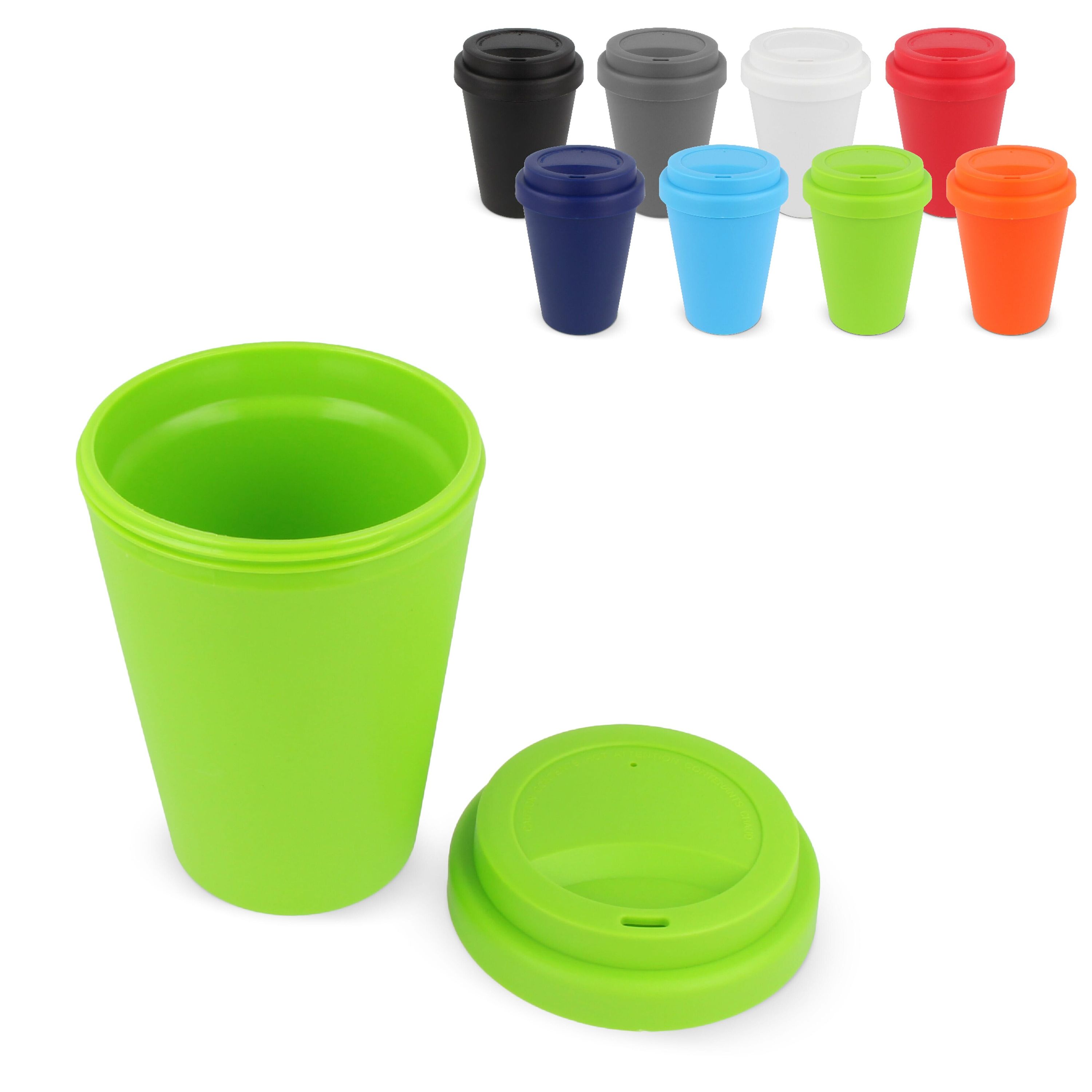 RPP Kaffeebecher Unifarben 250ml - orange-308