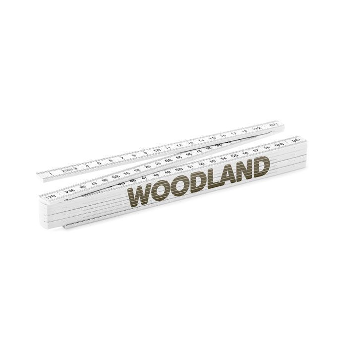 Zollstock 2m 2 METER - weiß-952