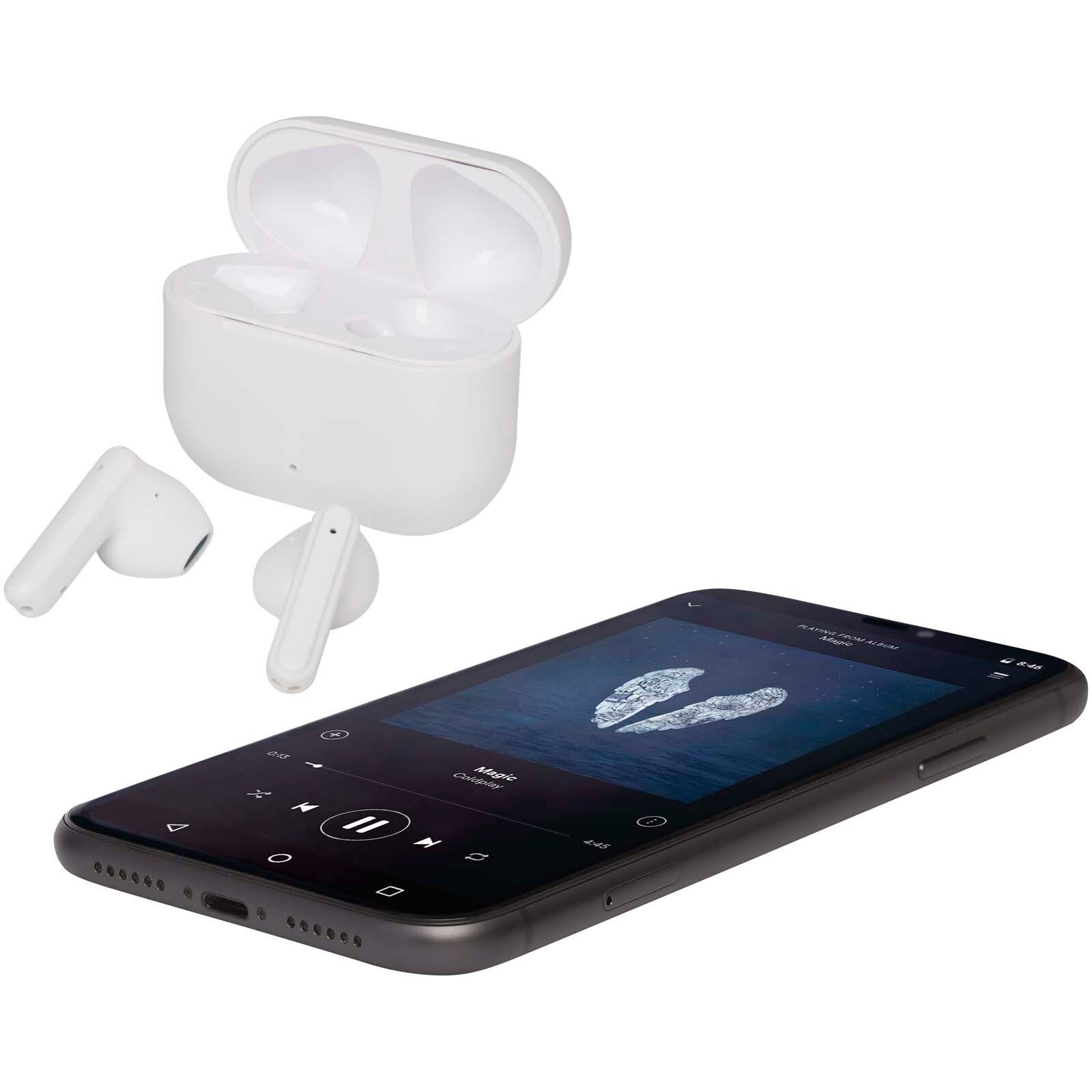 Altais True Wireless Bluetooth Headset aus recyceltem Kunststoff - weiss-490