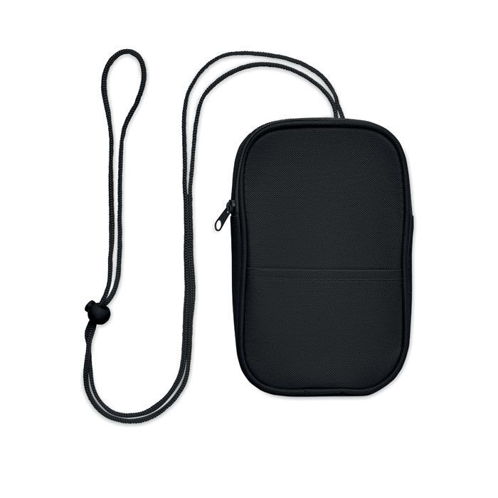 Crossbody-Reisetasche RPET KOROVIN POUCH - schwarz-948