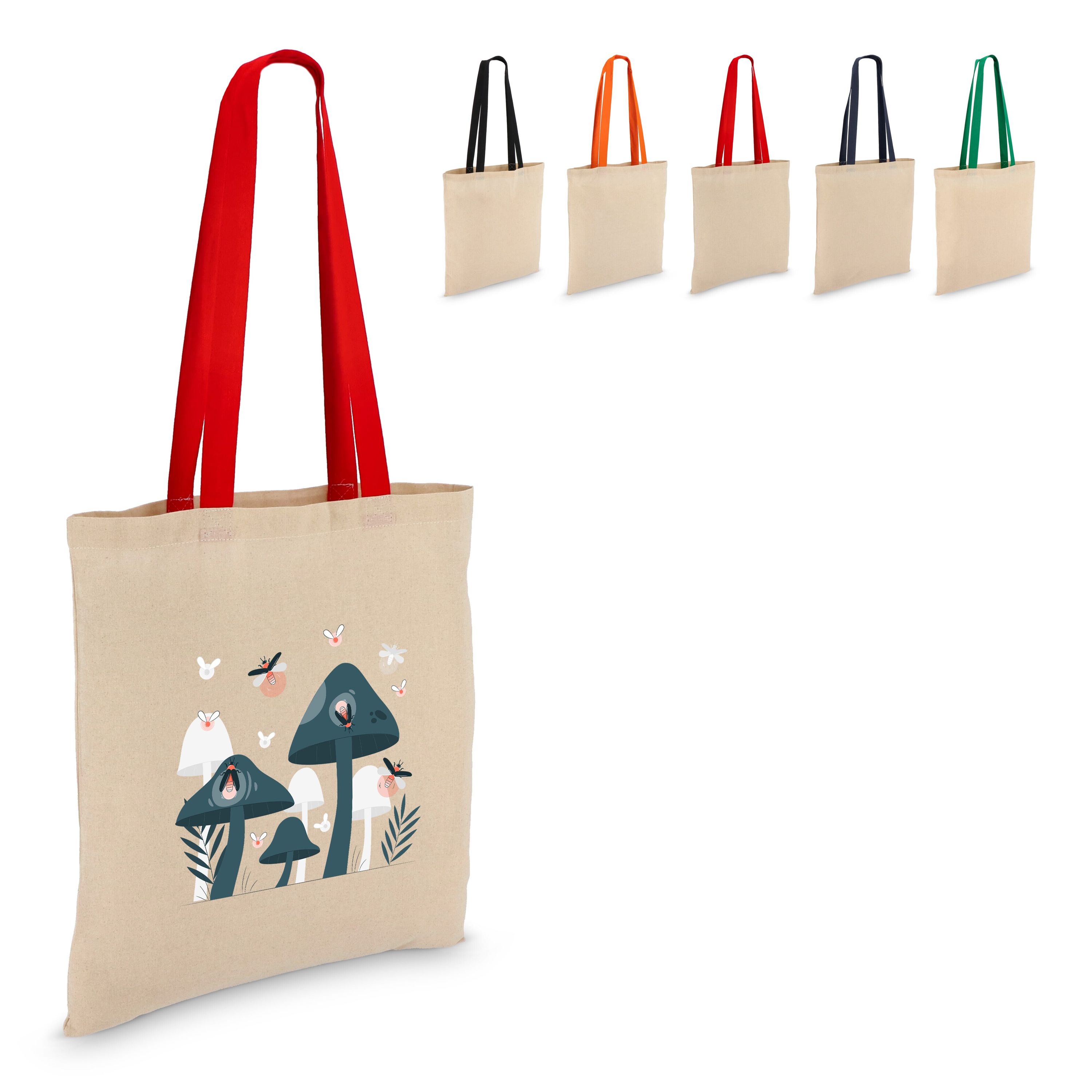 Tragetasche aus Baumwolle OEKO-TEX® 38 x 42cm 140g/m² - dunkelblau-312