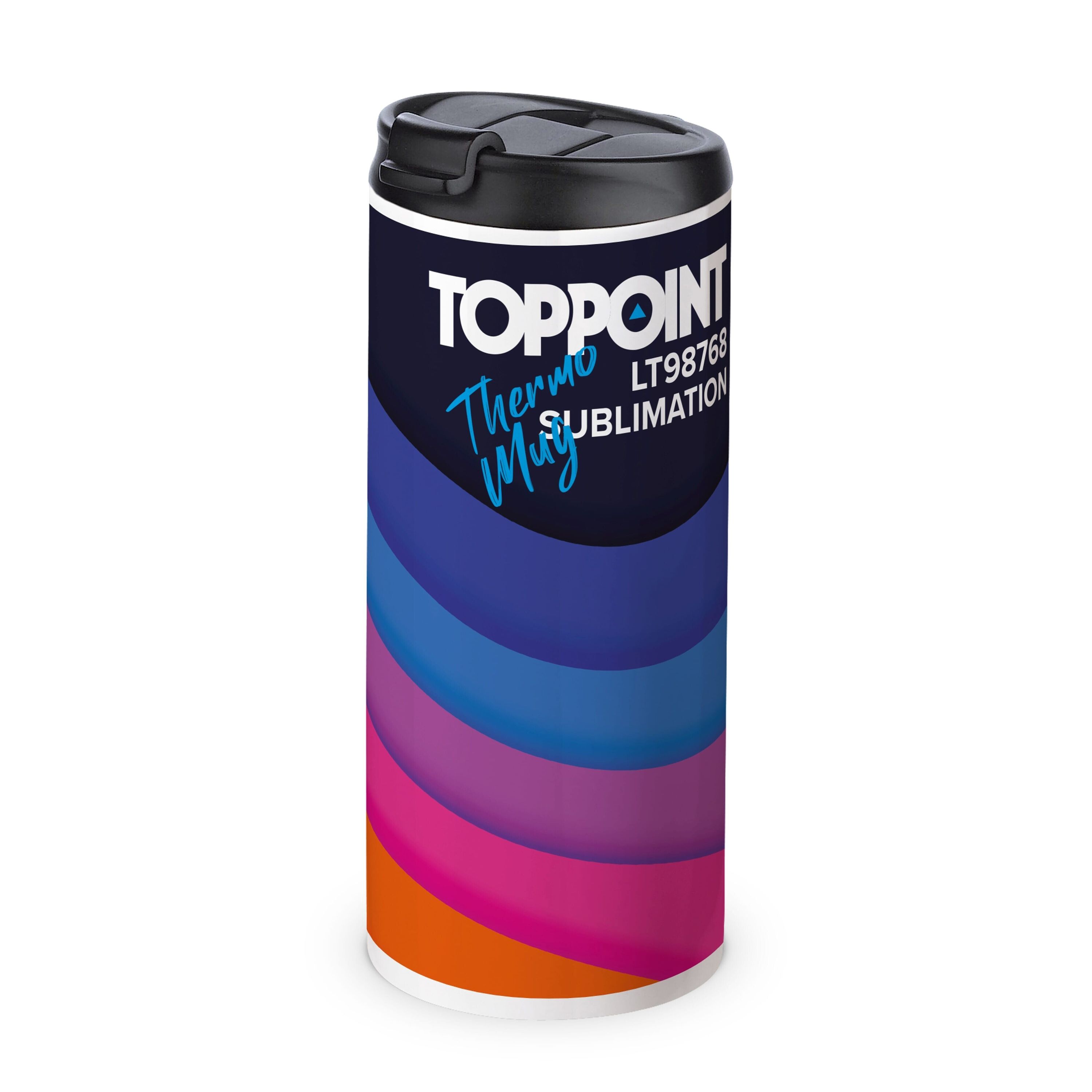 Reisebecher Isolier Sublimation 350ml - weiss-621