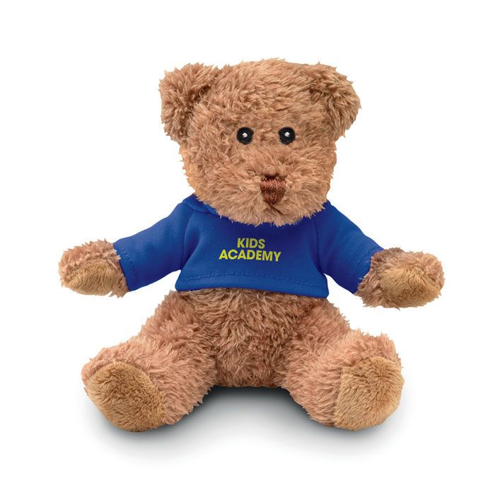 Teddybär mit T-Shirt JOHNNY T - blau-403