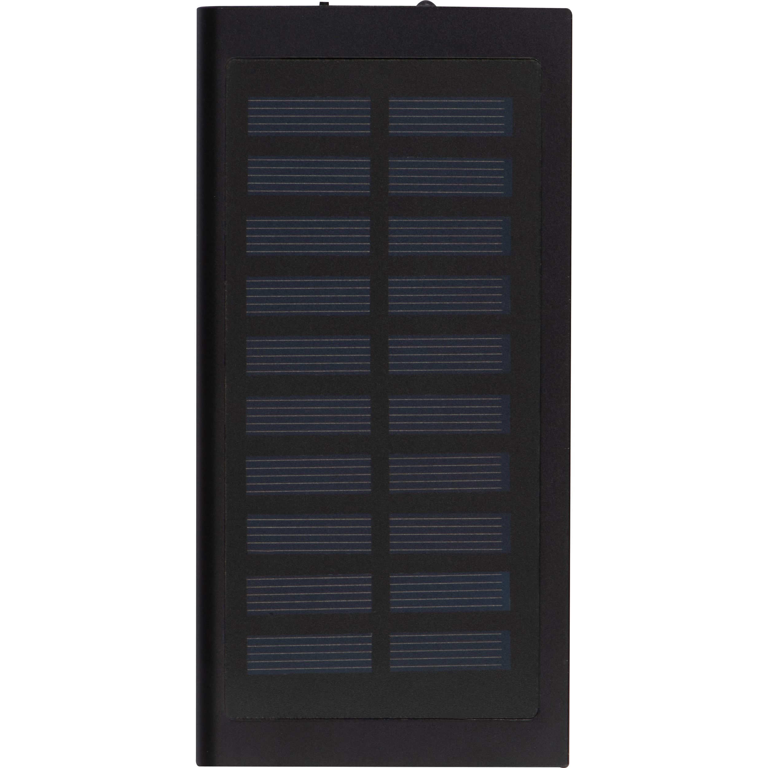 Solar Powerbank aus Metall 8.000mAh - schwarz-513