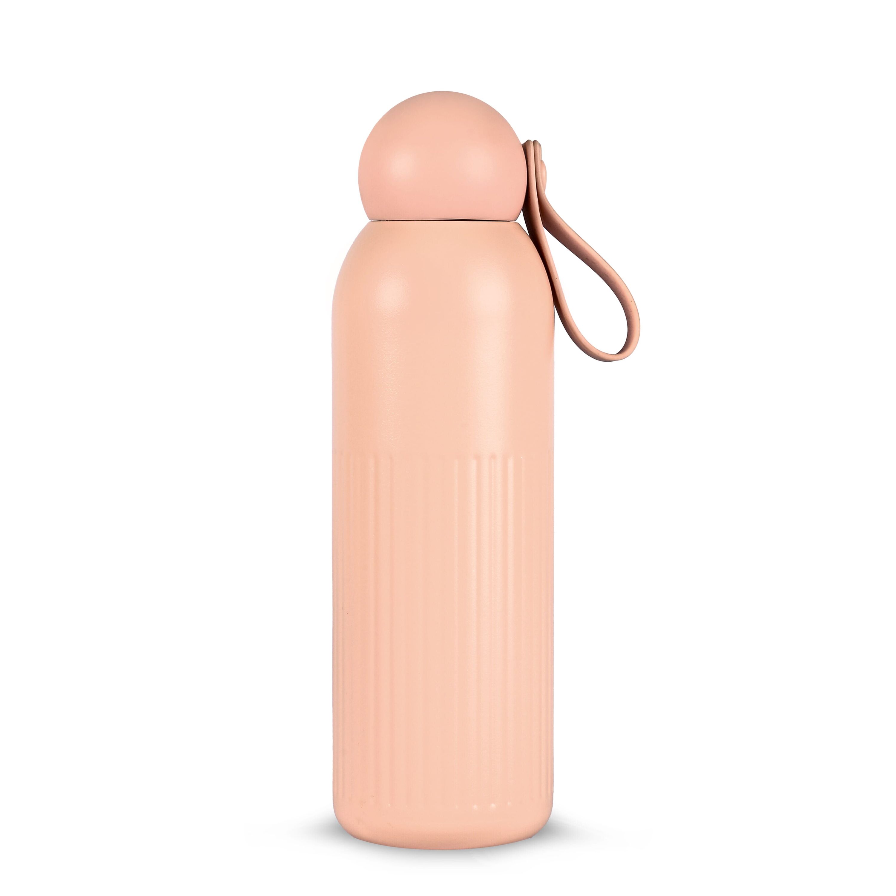 Sagaform Tekla Stahlisolierflasche (recycelt) 500 ml - pastellrosa-706