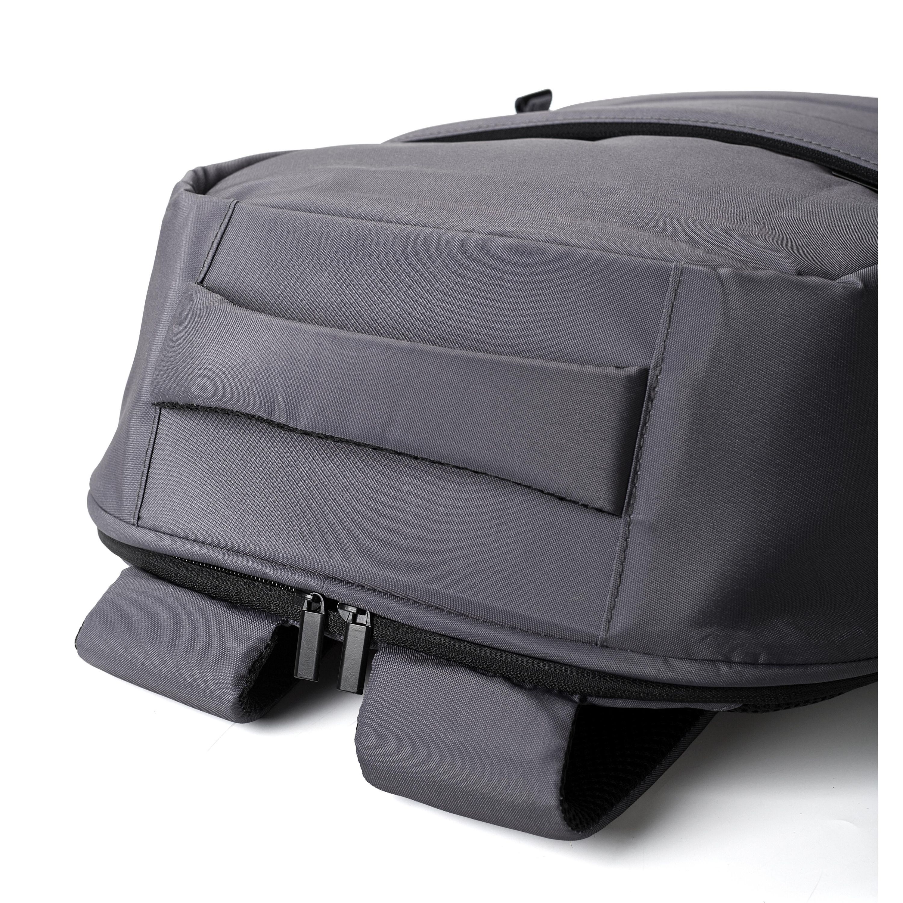 rPET-Polyester (300D) Anti-Diebstahl-Laptop-Rucksack Calliope - blau-566