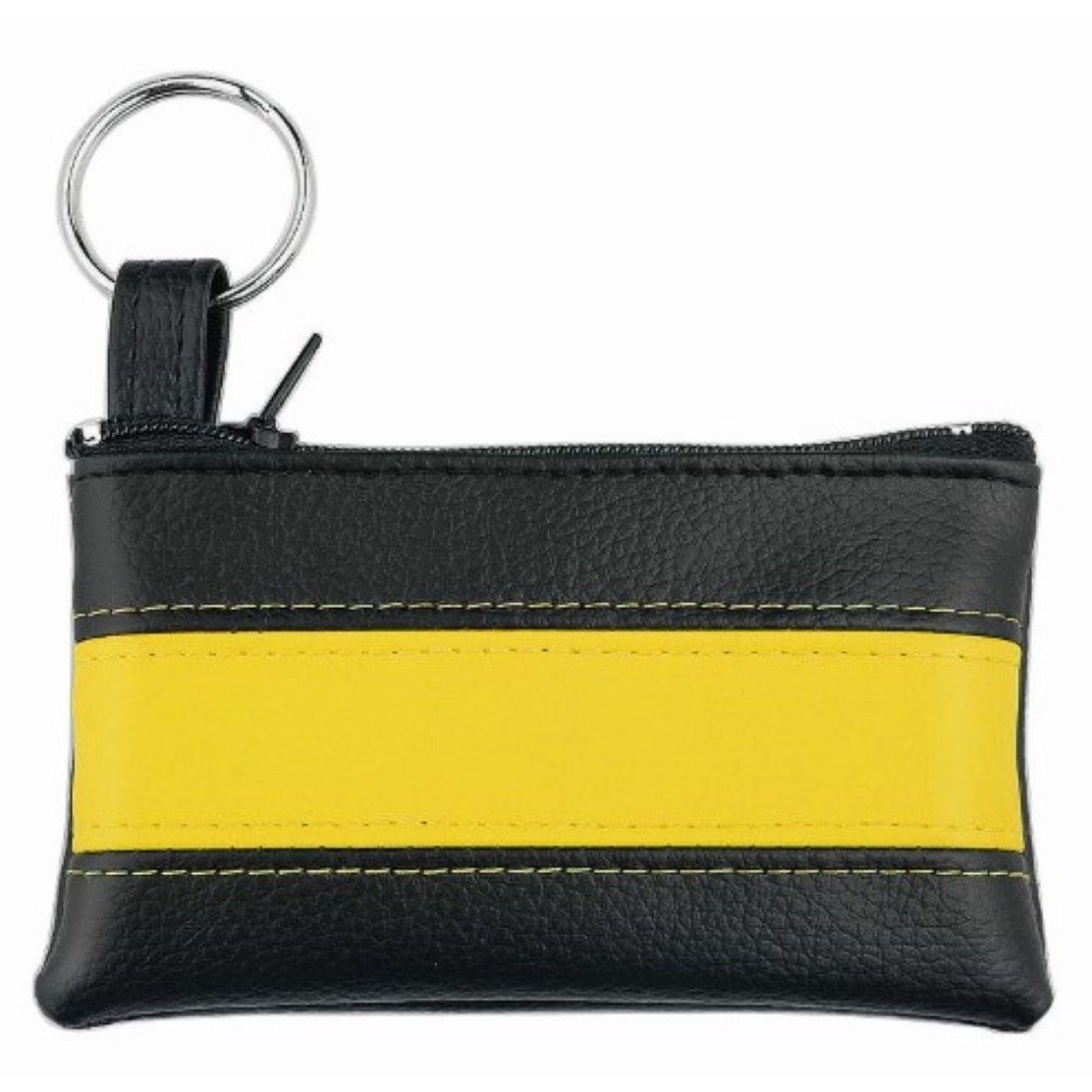 CreativDesign® Schlüsseltasche "LookPlus" - schwarz - gelb-226