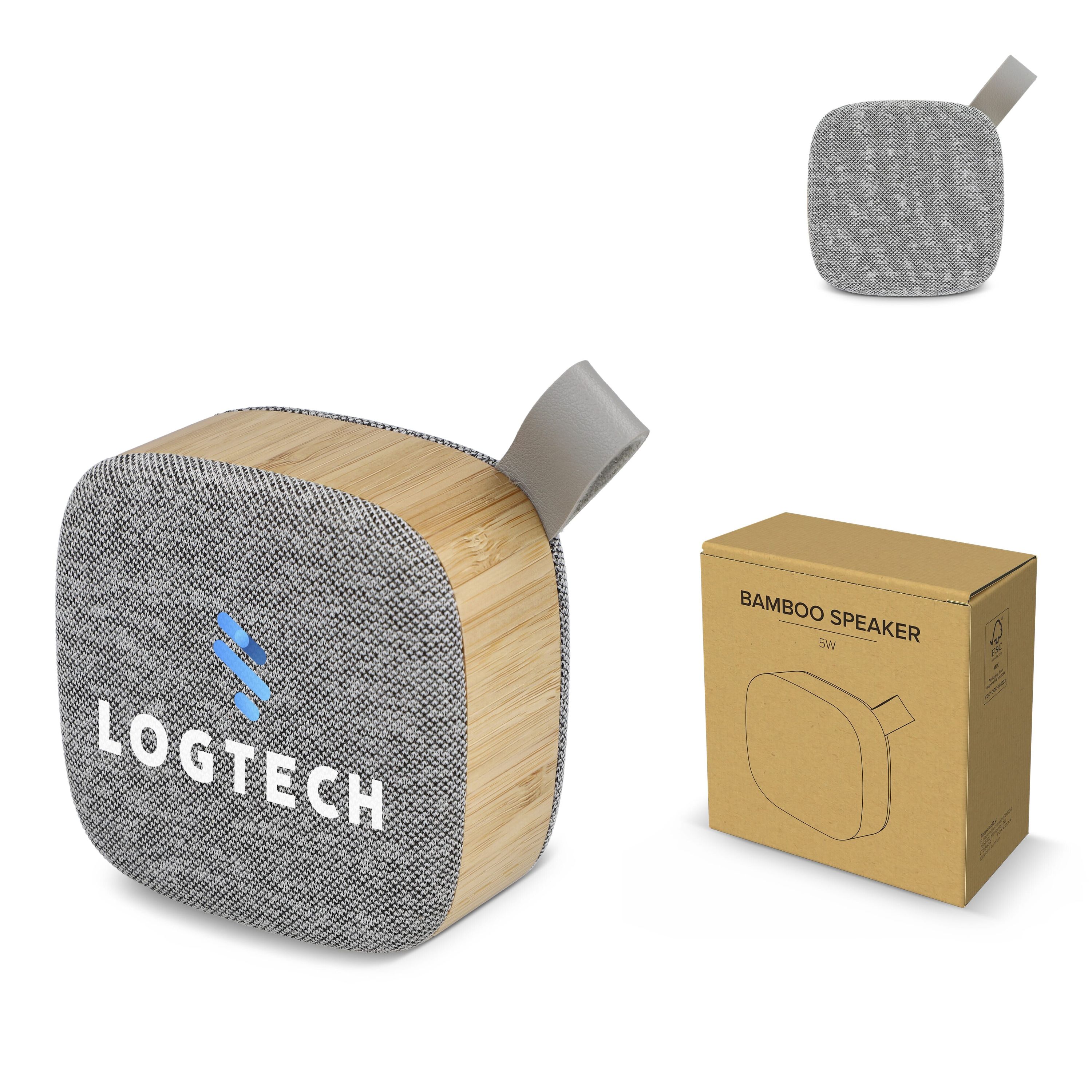 Bamboo Wireless Speaker 5W - natur-814