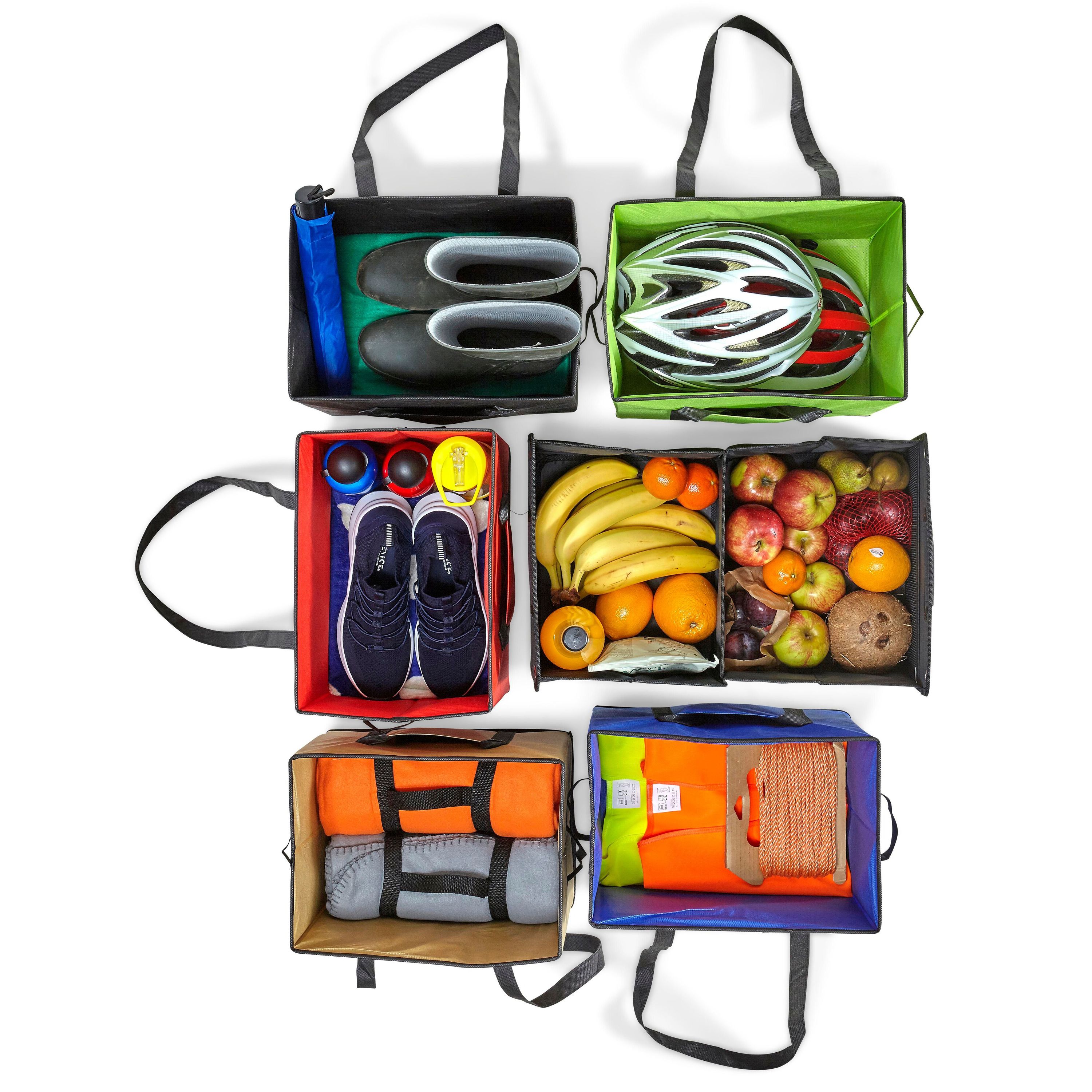 Car-Organizer aus Non-Woven Remi - limettengrün-572