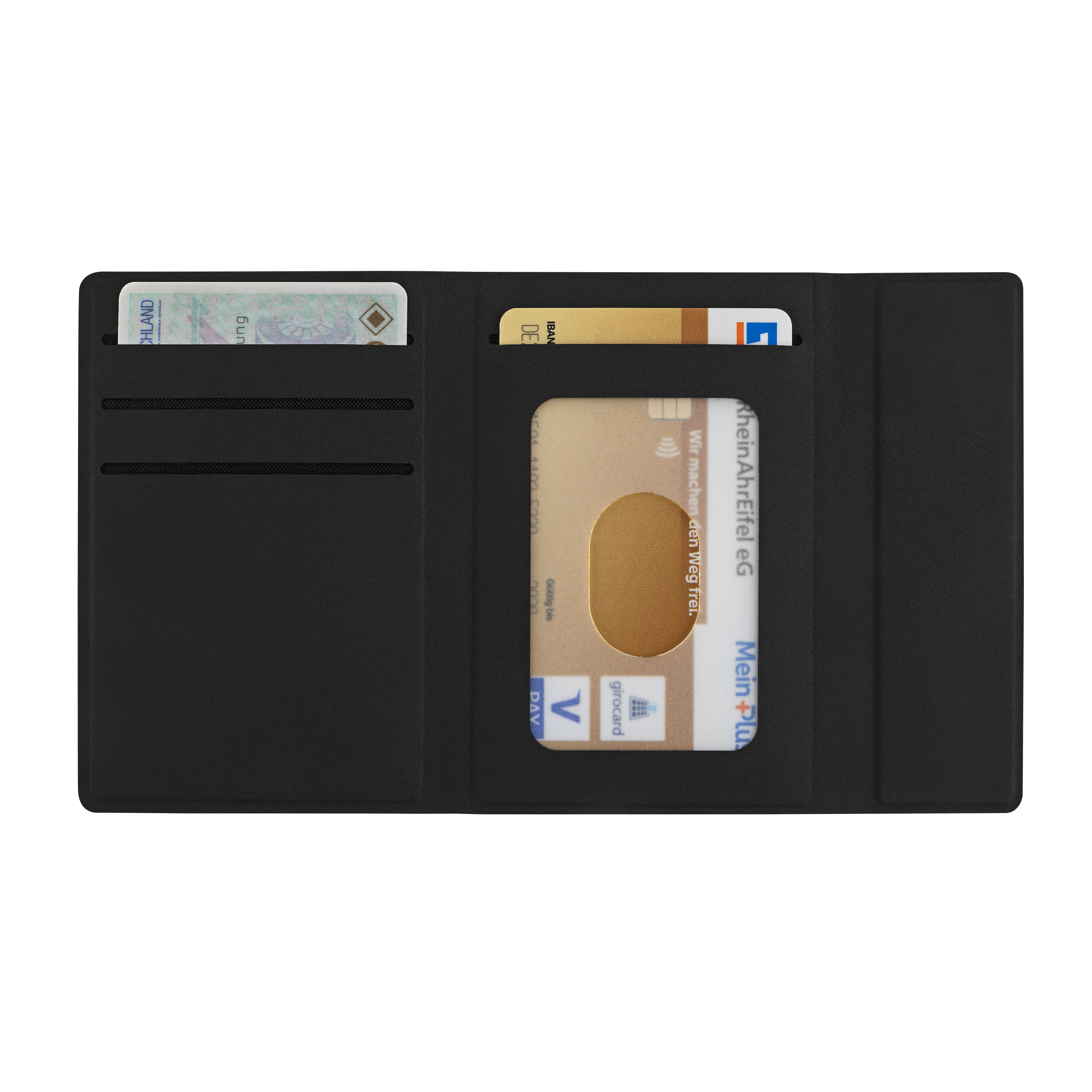Blackmaxx® Kartenbörse "MagSmartWallet" - schwarz-756
