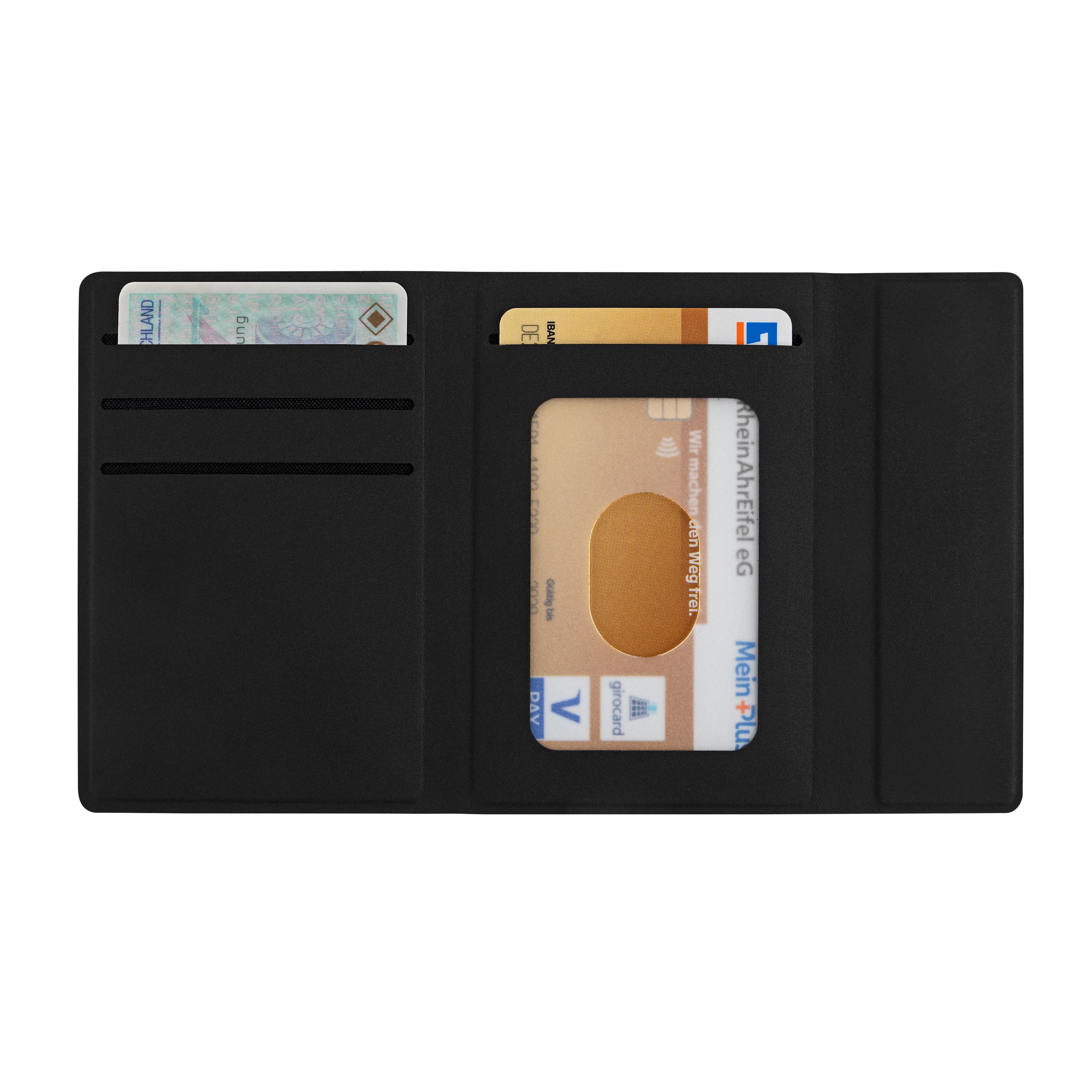 Blackmaxx® Kartenbörse "MagSmartWallet" - schwarz-756