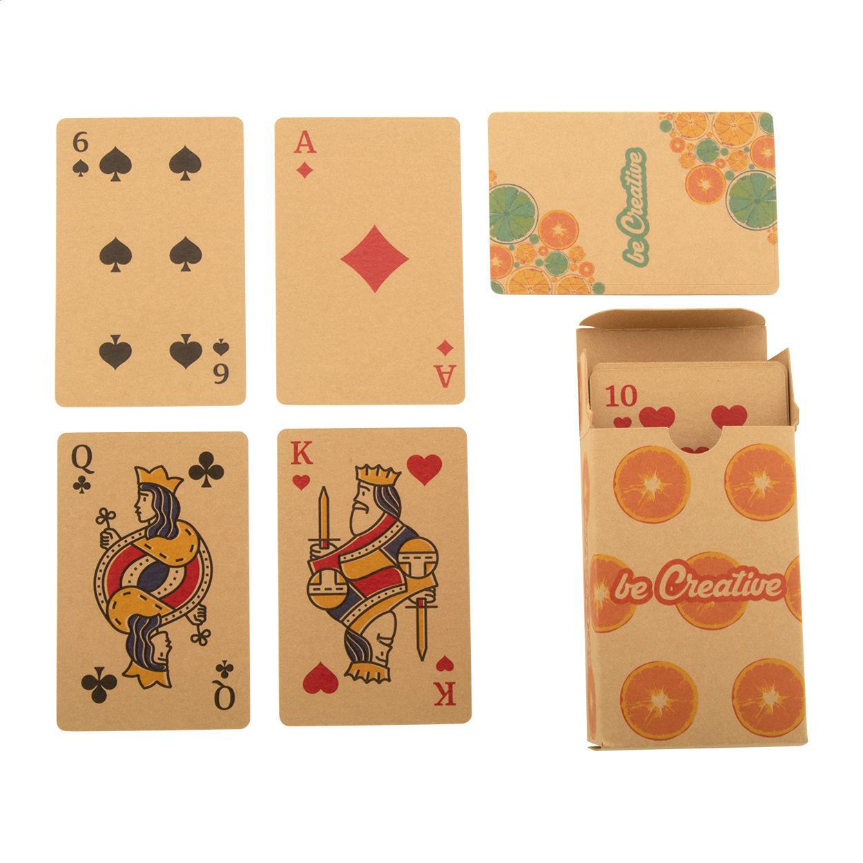 CreaCard Eco Individuelle Spielkarten - natur-988