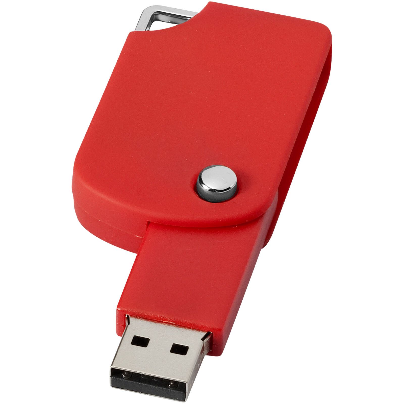 Swivel Square USB-Stick - rot - 16 GB-663