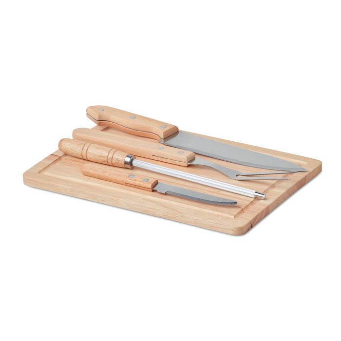 4teiliges Barbecue Werkzeug GRILLE - schwarz-951