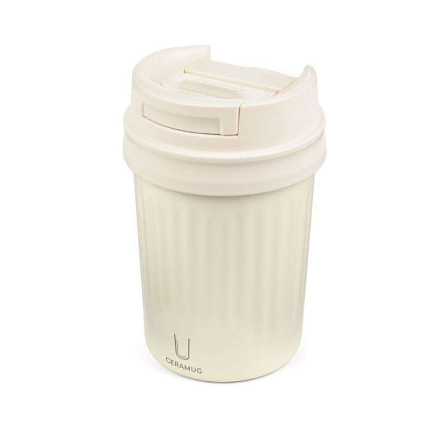 TROIKA Thermobecher CERAMUG 300 - weiß-226