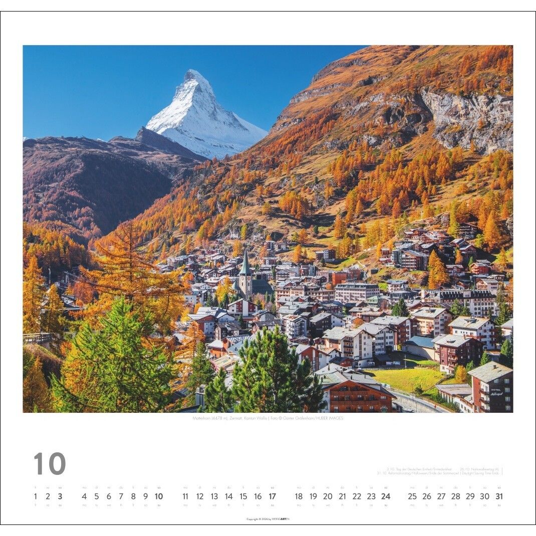 Schweiz - Landschaft & Natur Kalender-969