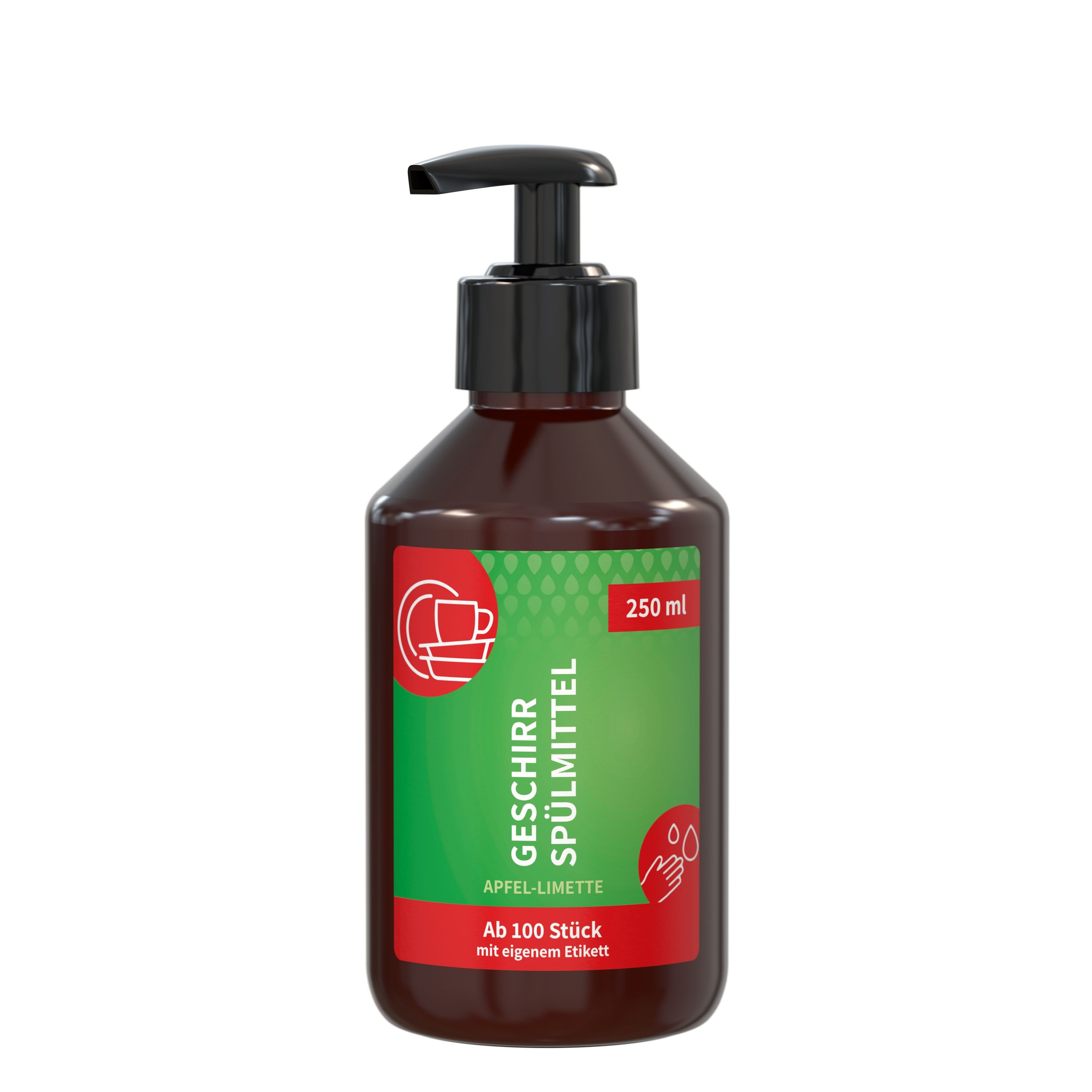 250 ml Spender Hand-Geschirrspülmittel Body Label-902