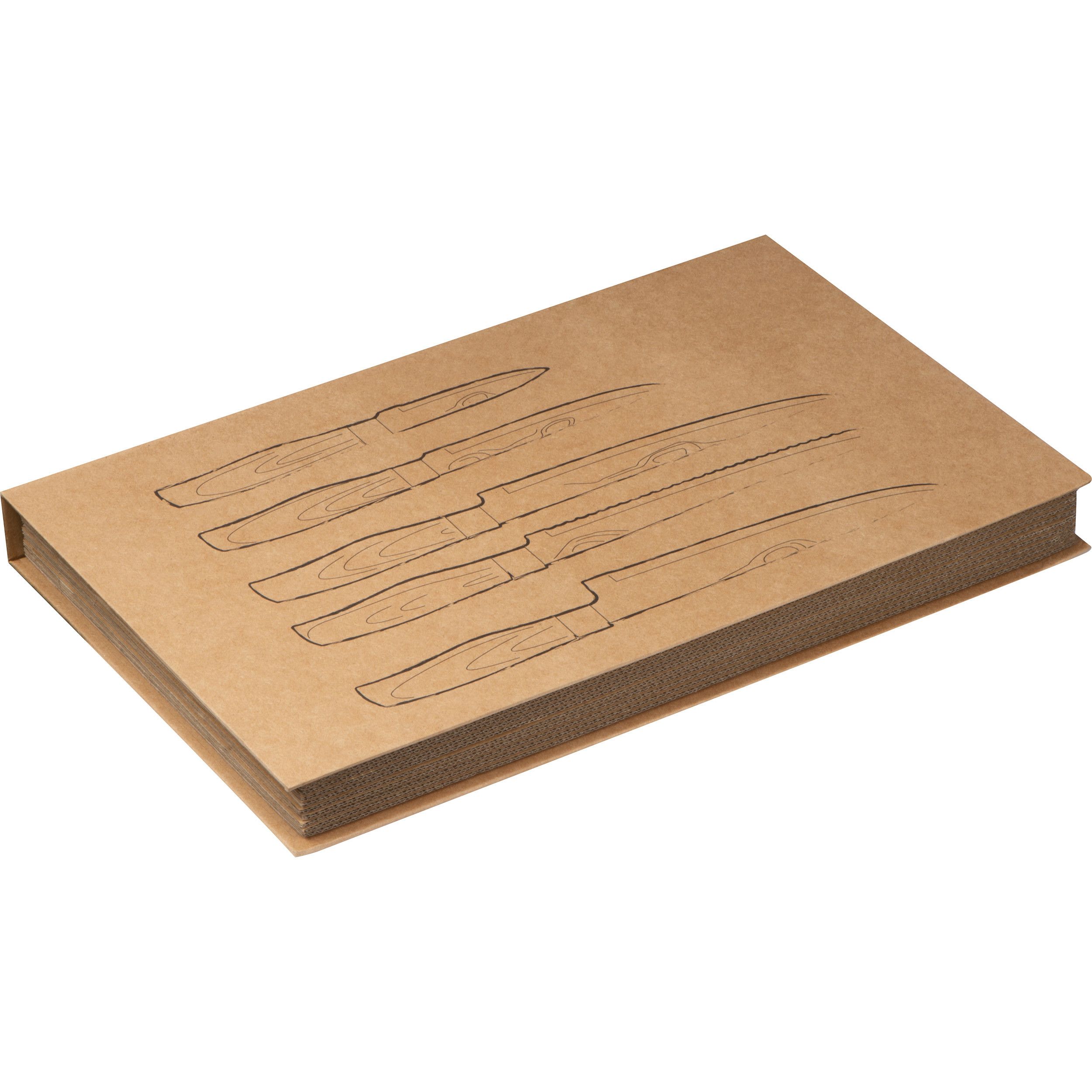 5 teiliges Messer Set - silbergrau-797