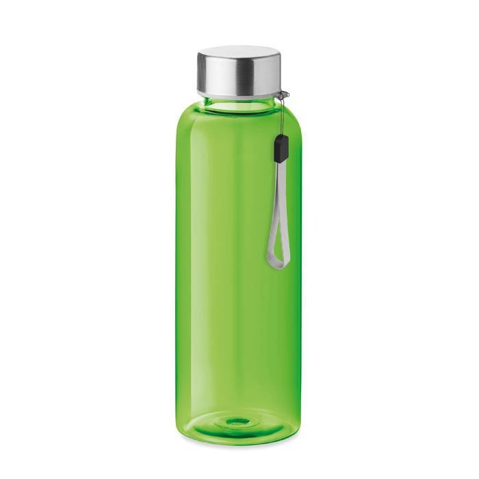 Trinkflasche Tritan 500ml UTAH - transparent limettengrün-729