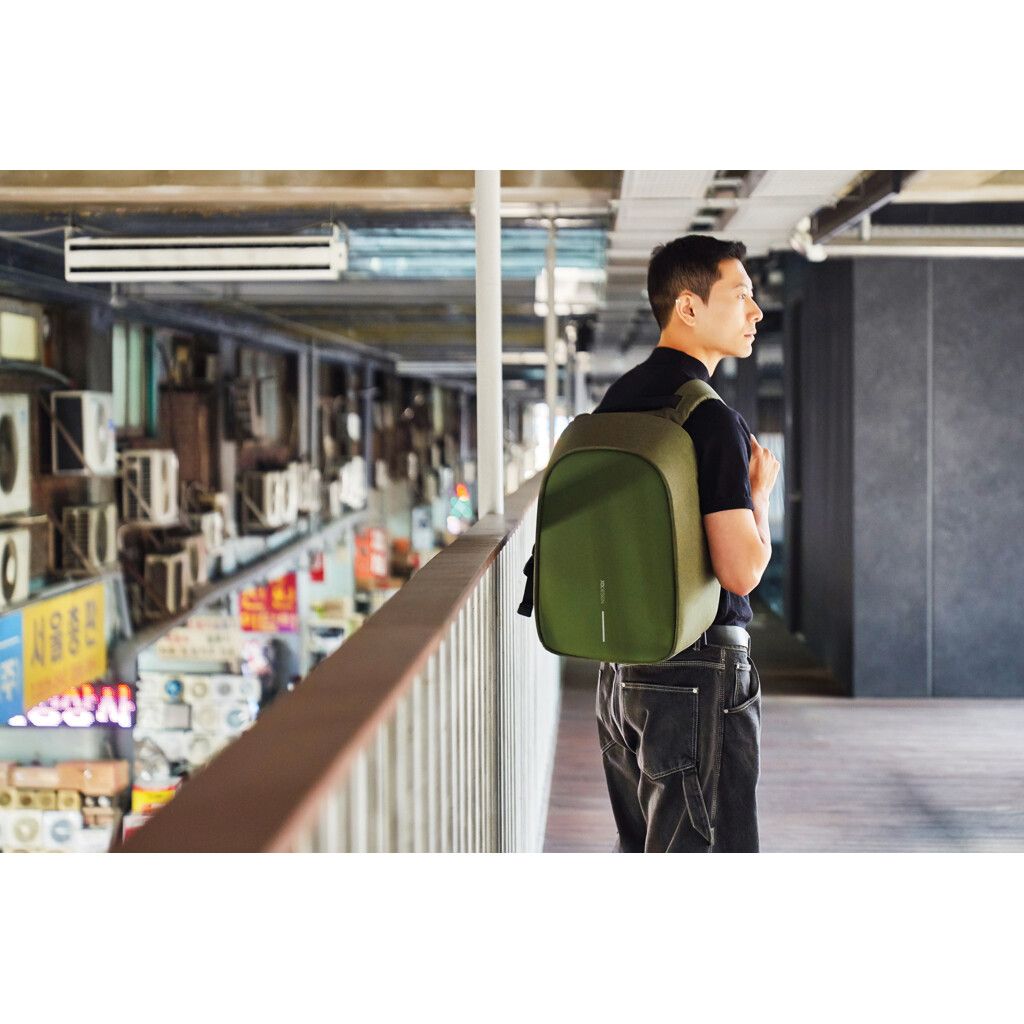 Bobby Hero Regular Anti-Diebstahl-Rucksack - grün-801