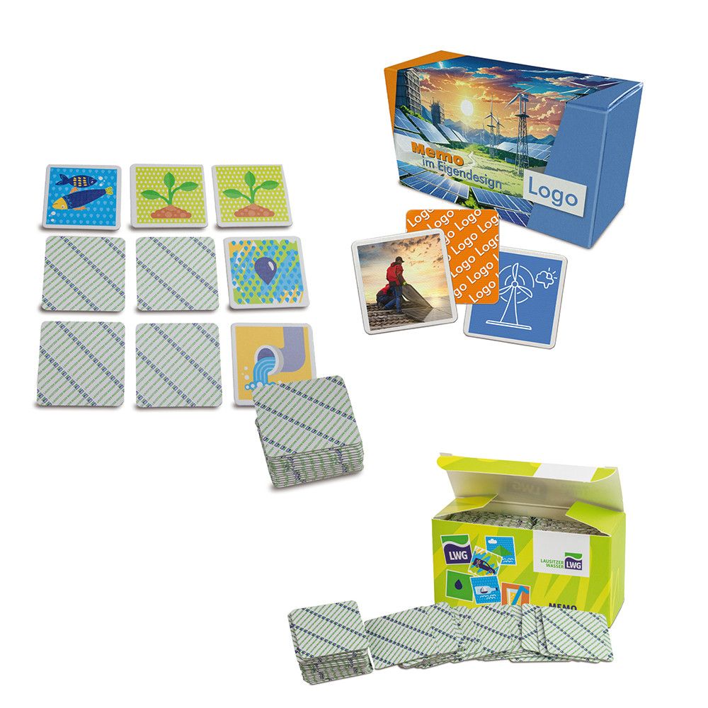 Memo-Spiel - Digitaldruck Digitaldruck Vorder- und Rückseite-895