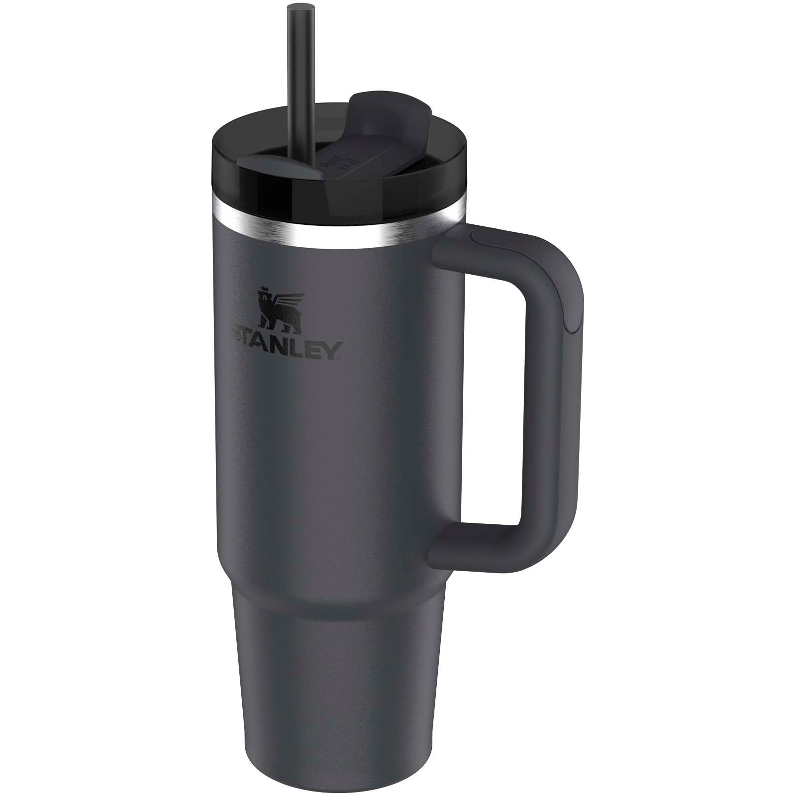 Stanley Quencher H2.0 FlowState 890 ml Thermobecher aus recyceltem Edelstahl - schwarz-933