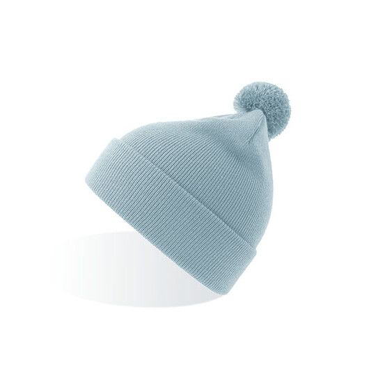 Kids Wind-s with Pompom Beanie - light blue-120