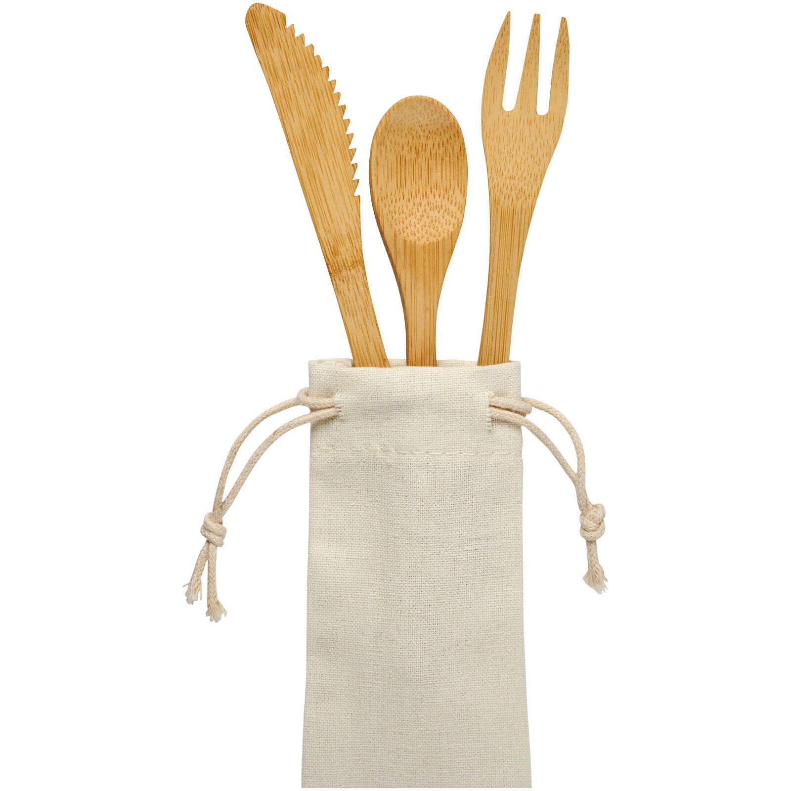 Celuk Bambus-Besteckset - natur-671