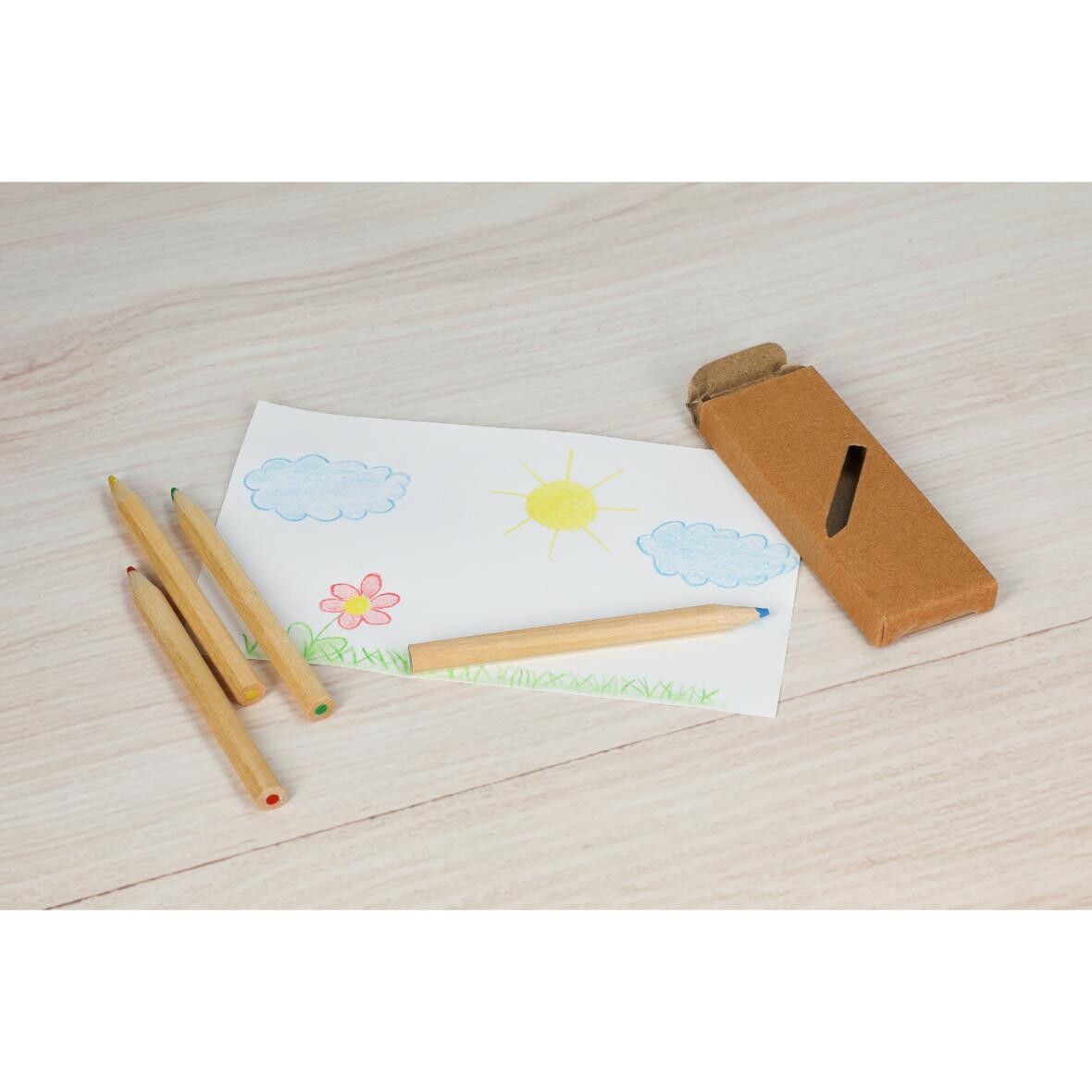 Malstifte-Set Nature 4 kurz - natur-727