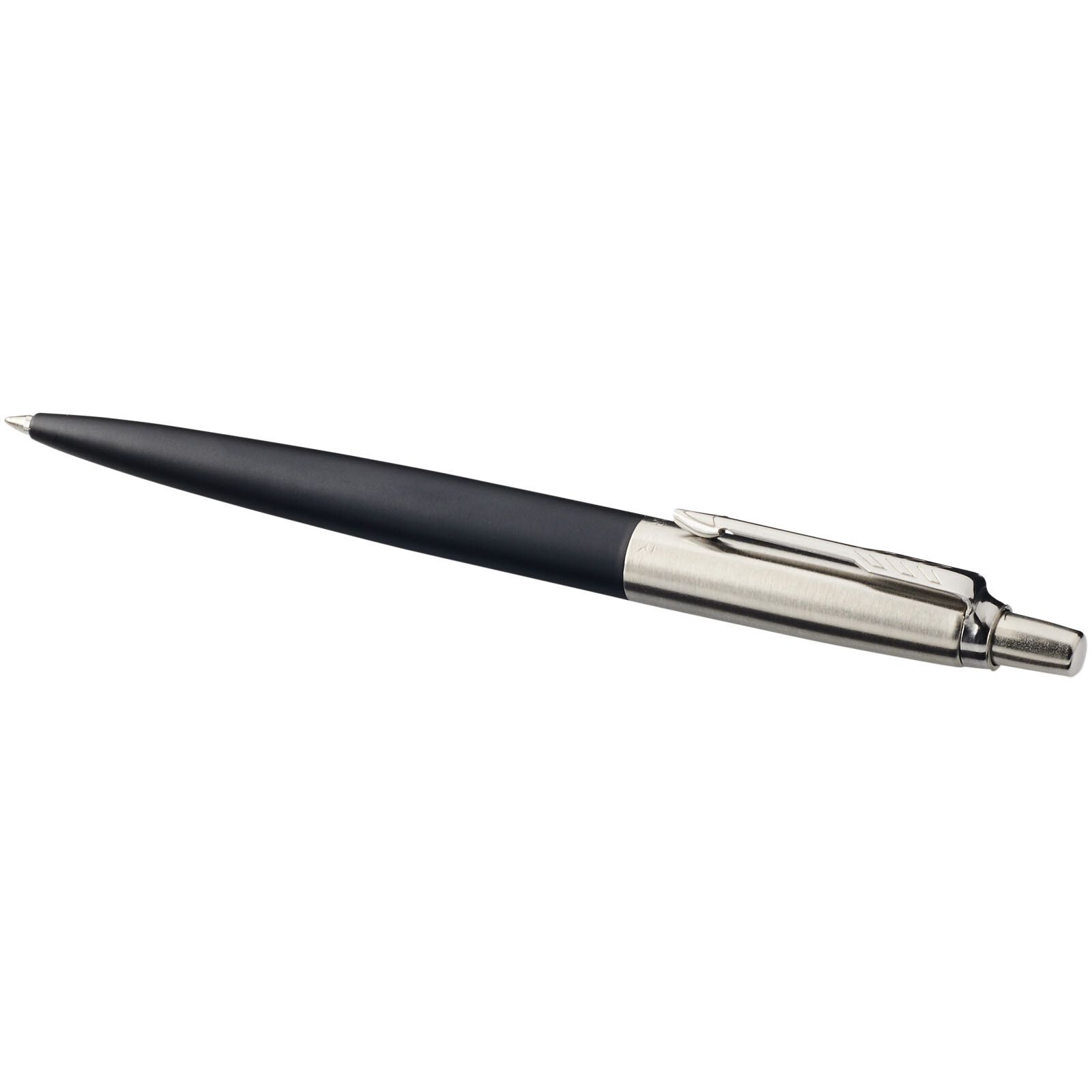 Parker Jotter Bond Street Kugelschreiber (blaue Mine) - schwarz -  silber-258
