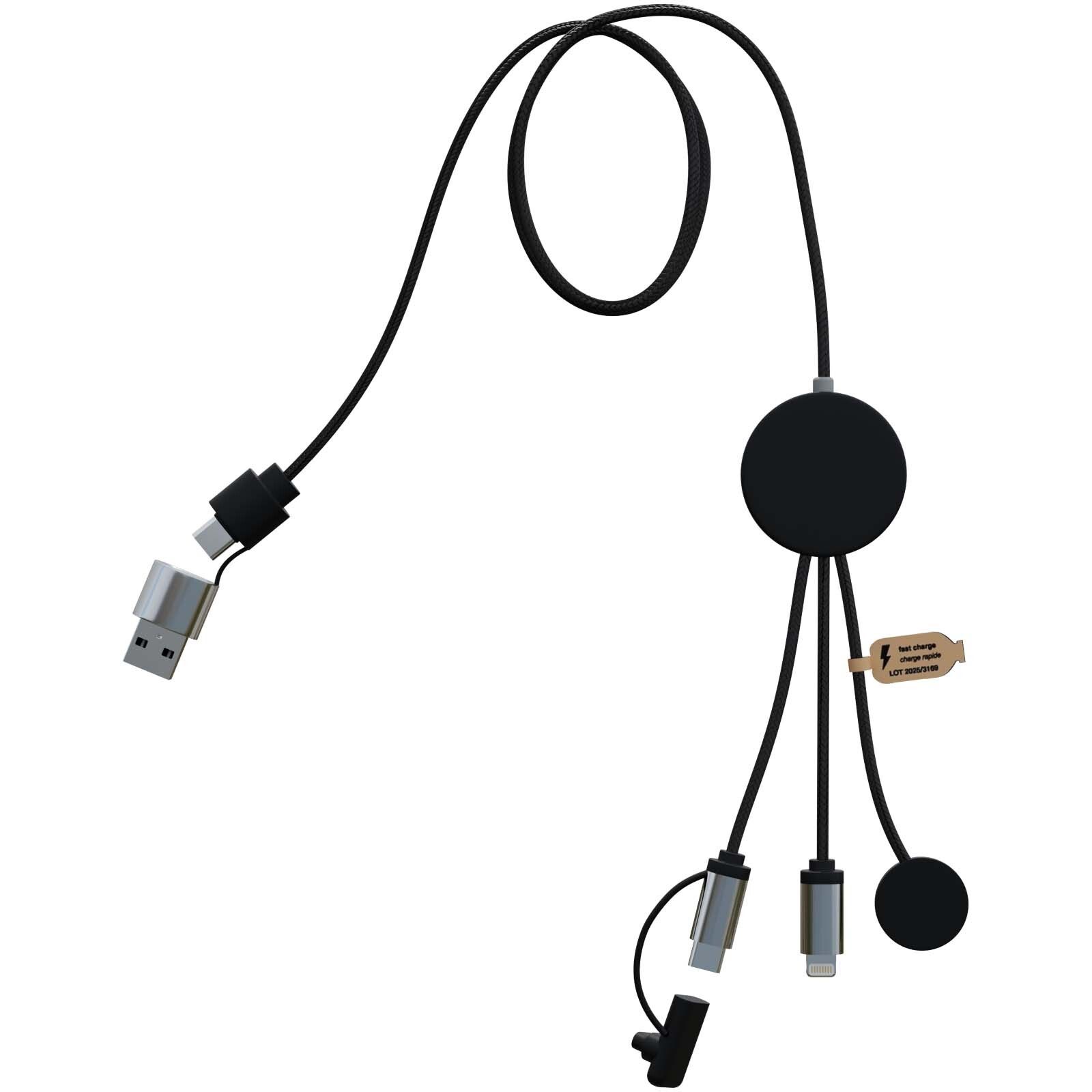 SCX.design C34 7 in 1 Ladekabel für Smartwatches  - schwarz-566