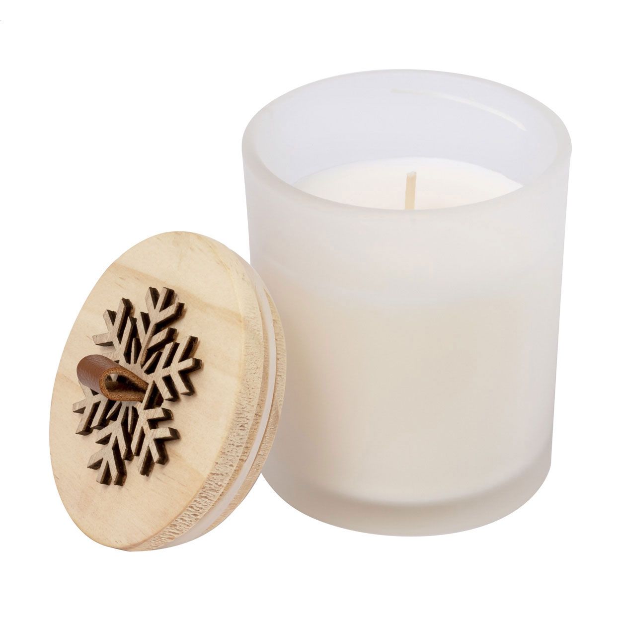 Lilnax Weihnachtskerze - weiß-754