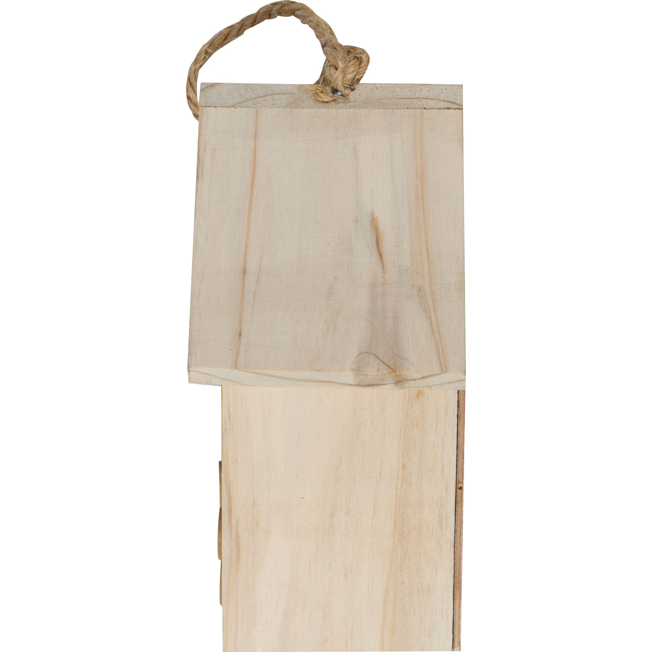 Insektenhotel aus Holz - beige-638