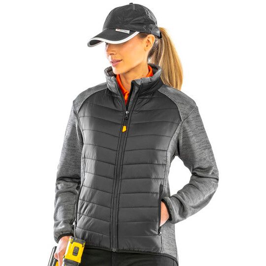 Elevator Jacket - black - marl grey-625