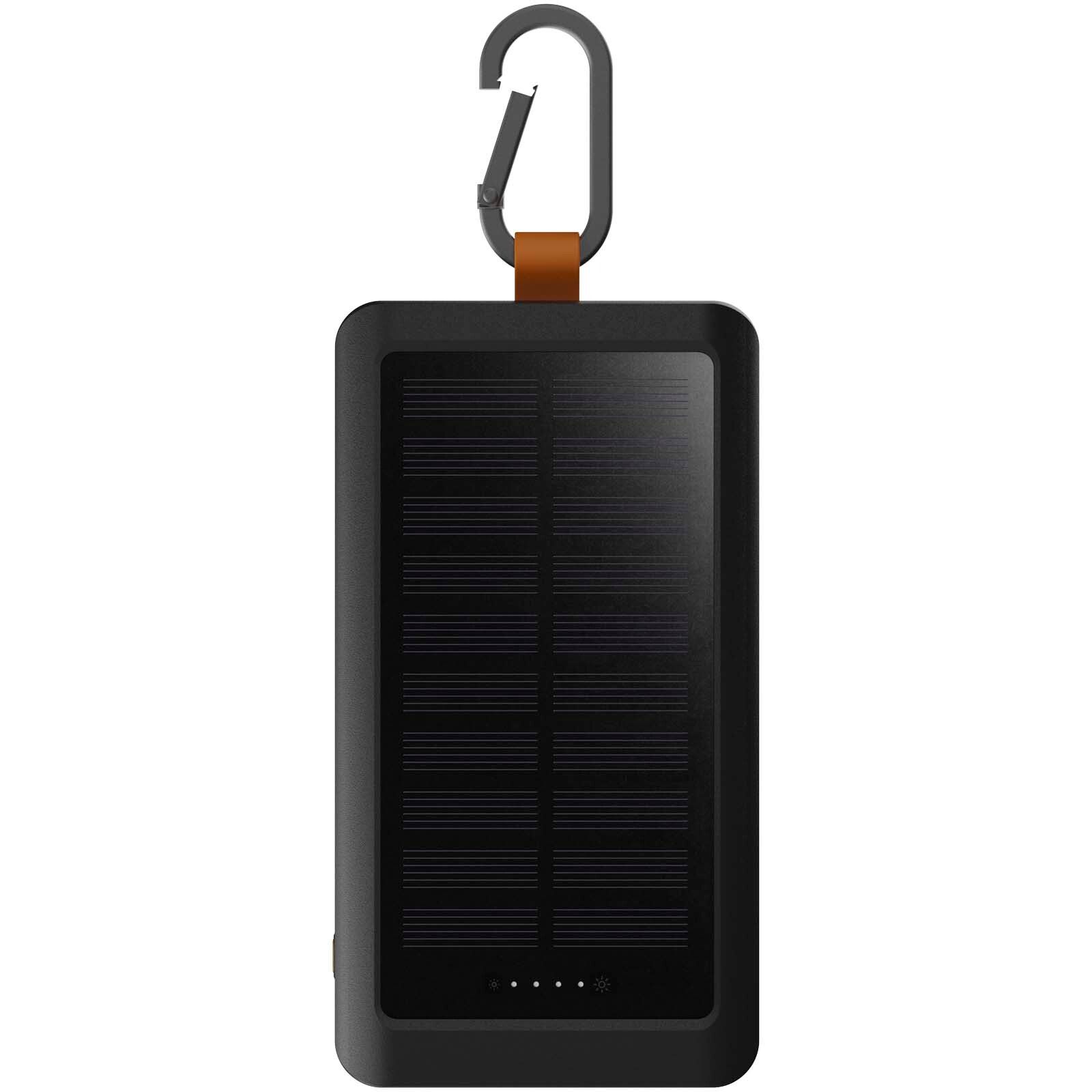 Xtorm XG2S101 Go2 10.000 mAh 15W Solar Powerbank mit Lampe  - kohle-904