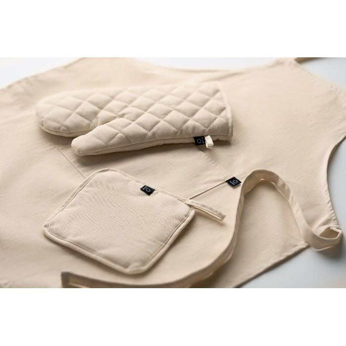 Küchen-Set recy. Baumwolle GALA SET - beige-464