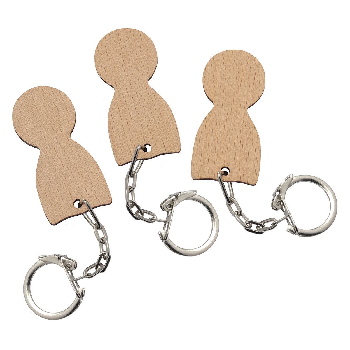 Einkaufswagenlöser Holz - beige-22