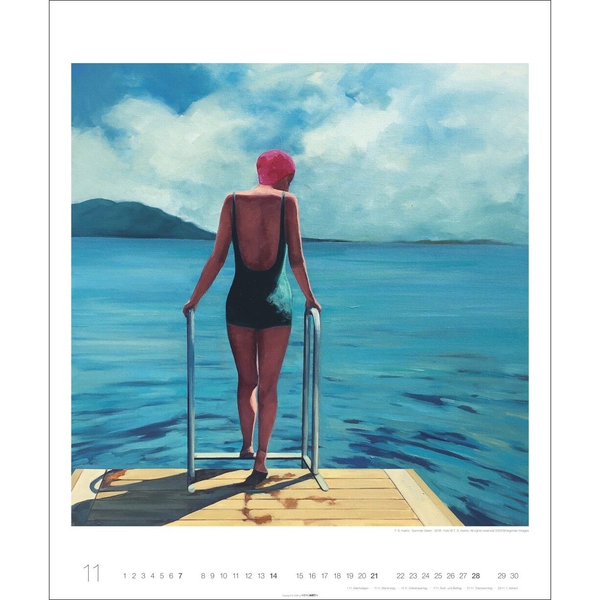Summertime - T.S.Harris - Kunst & Kultur Kalender-909