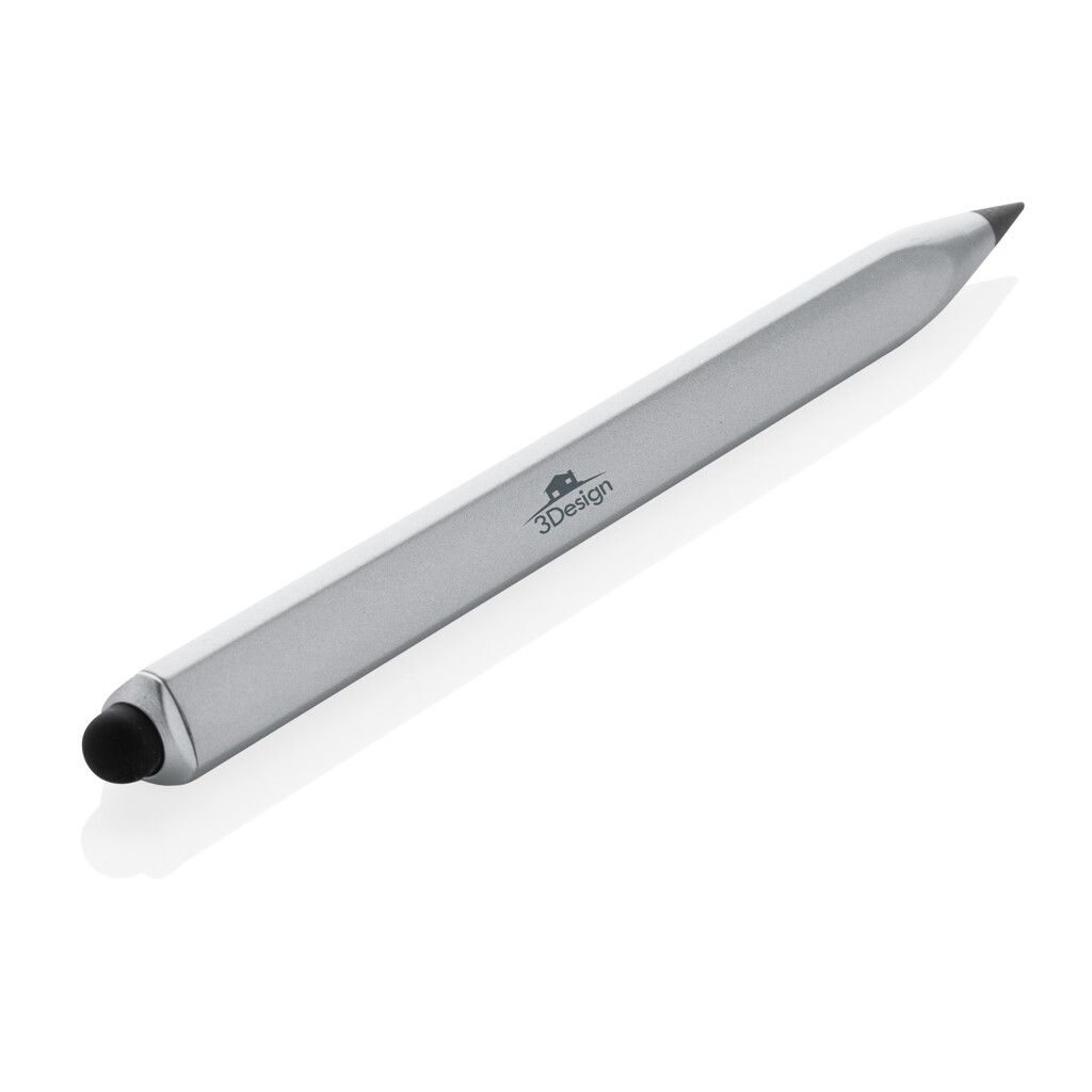 Eon Infinity Multitasking Stift aus RCS recycelt. Aluminium - silber-43