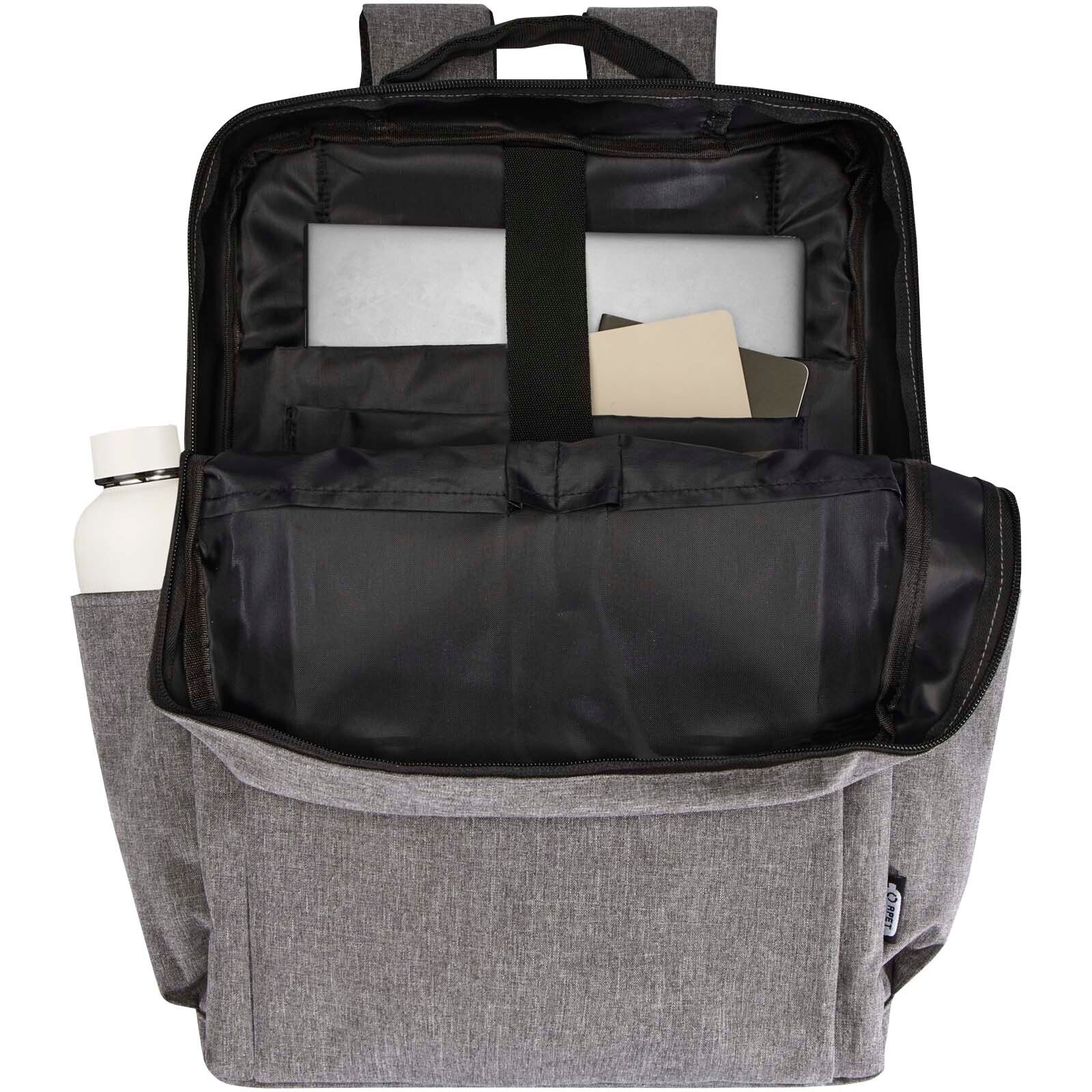 Libra 15" Laptop-Rucksack aus recyceltem GRS-Material 15 L - heather grau-886
