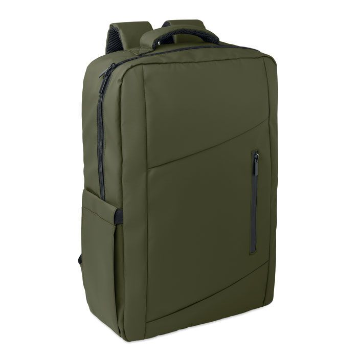 15" PU RPET Laptop-Rucksack METRO - armeegrün-201