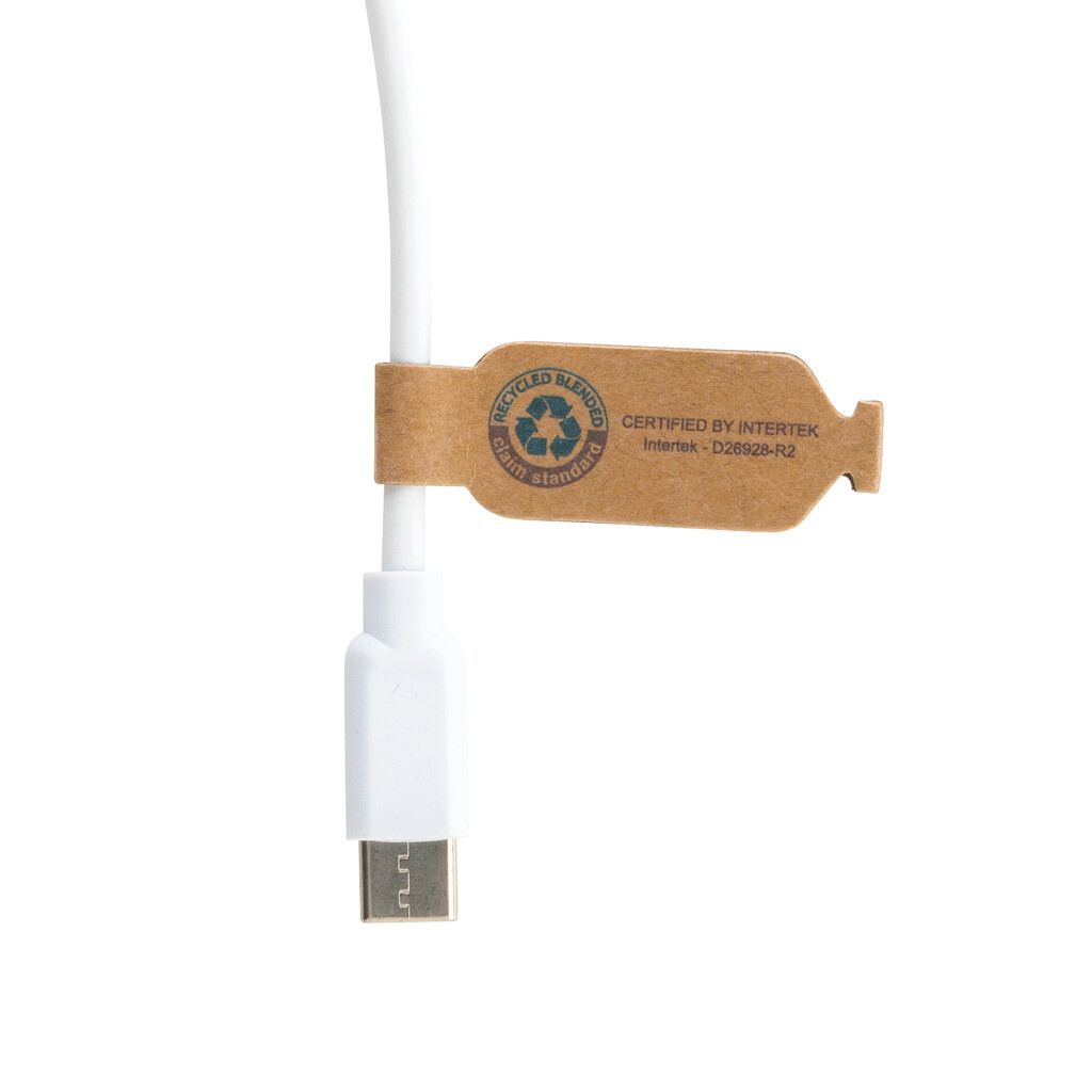 Ontario 6-in-1 Kabel aus RCS recyceltem Kunststoff - weiß-241