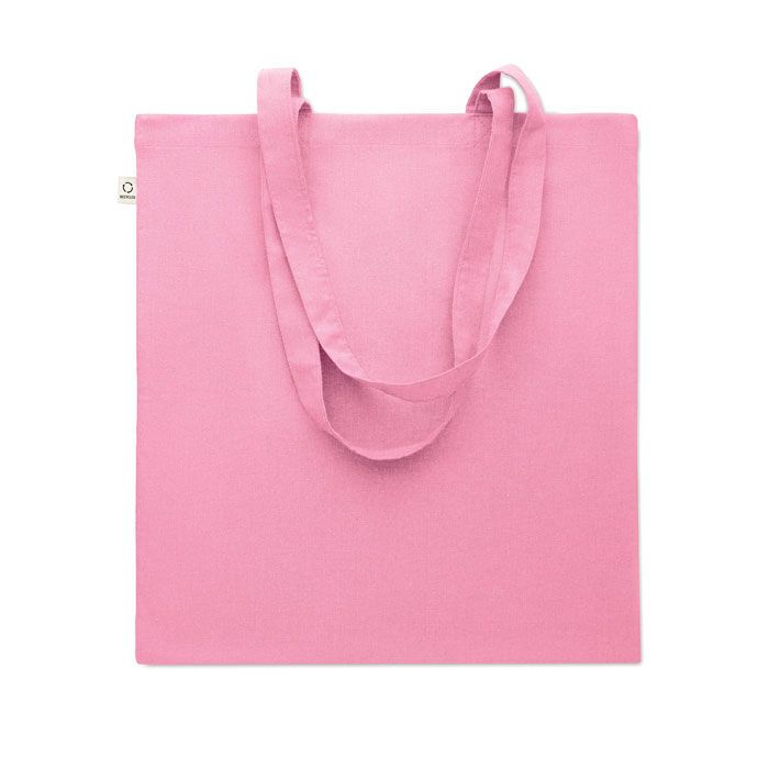 Einkaufstasche recy. Baumwolle VIVEKA COLOUR - babyrosa-928