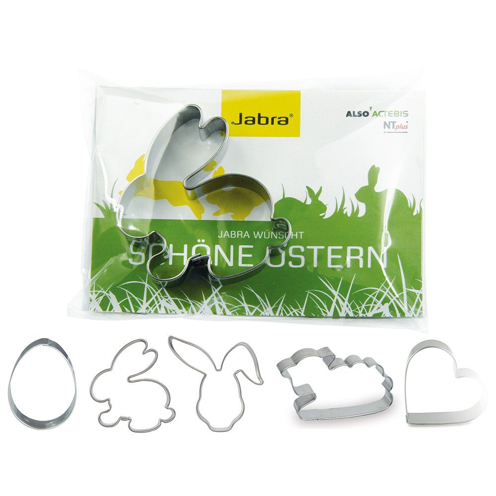 Backförmchen in der Werbetüte - Ostern - Hase 3-117